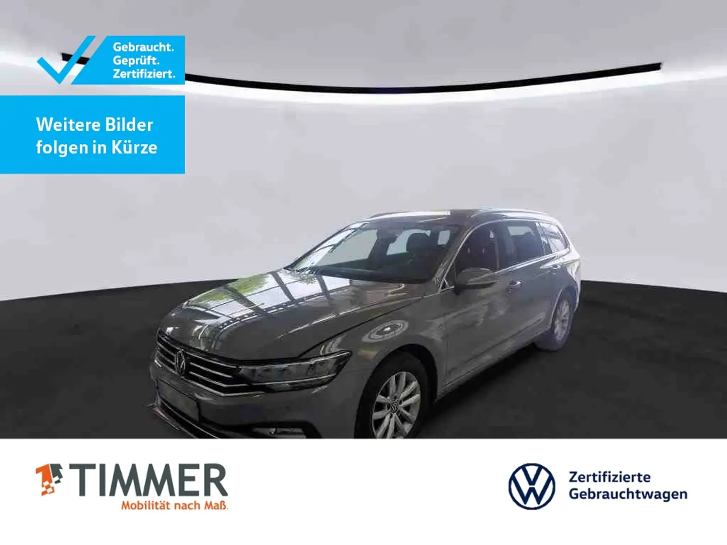Volkswagen Passat Variant 2.0 TDI DSG BUSINESS *ACC *LED *RKAM *TRAVEL *ELE Grijs - 1