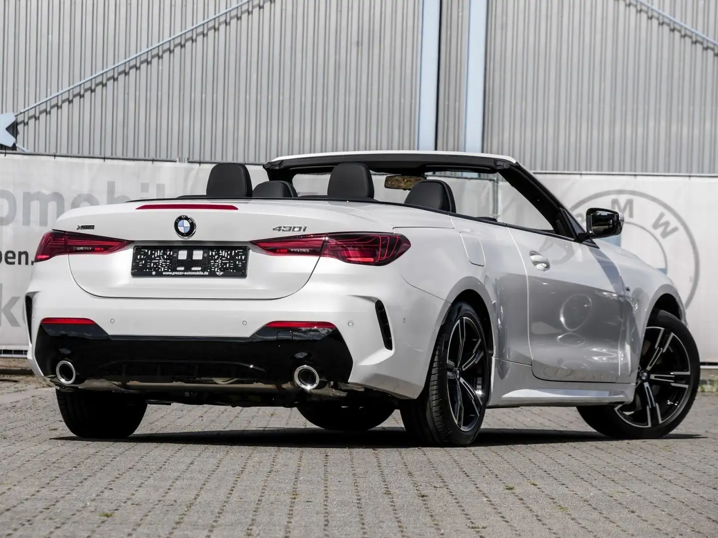 BMW 430 i xDrive M Sport ACC AHK RFK NAVI LED DAB LM Blanc - 2