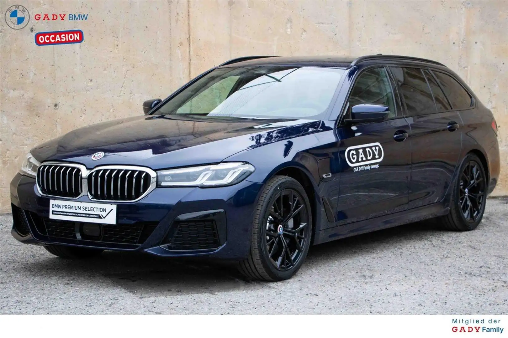 BMW 530 e xDrive Bleu - 1