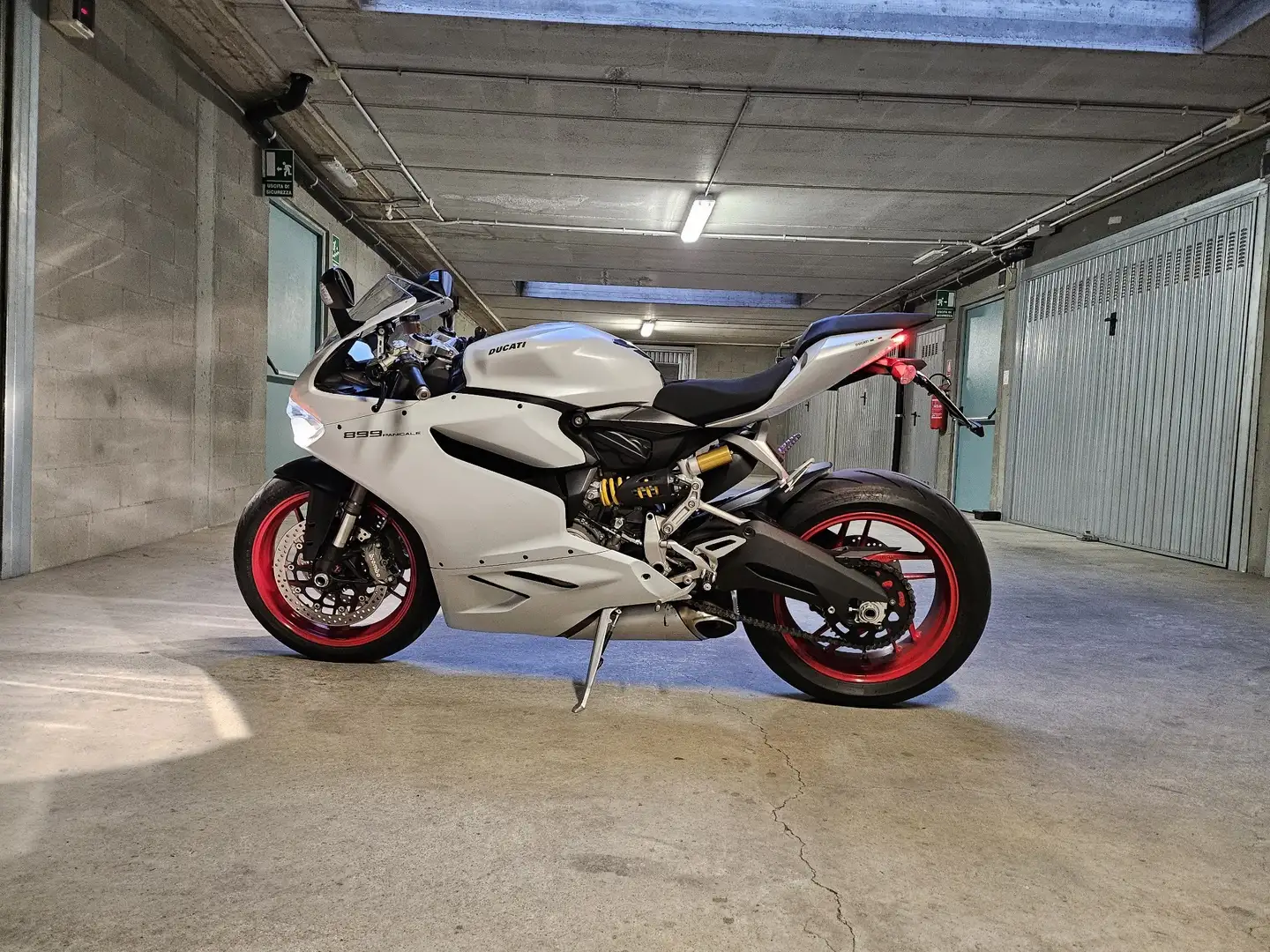 Ducati 899 Panigale abs Blanco - 1