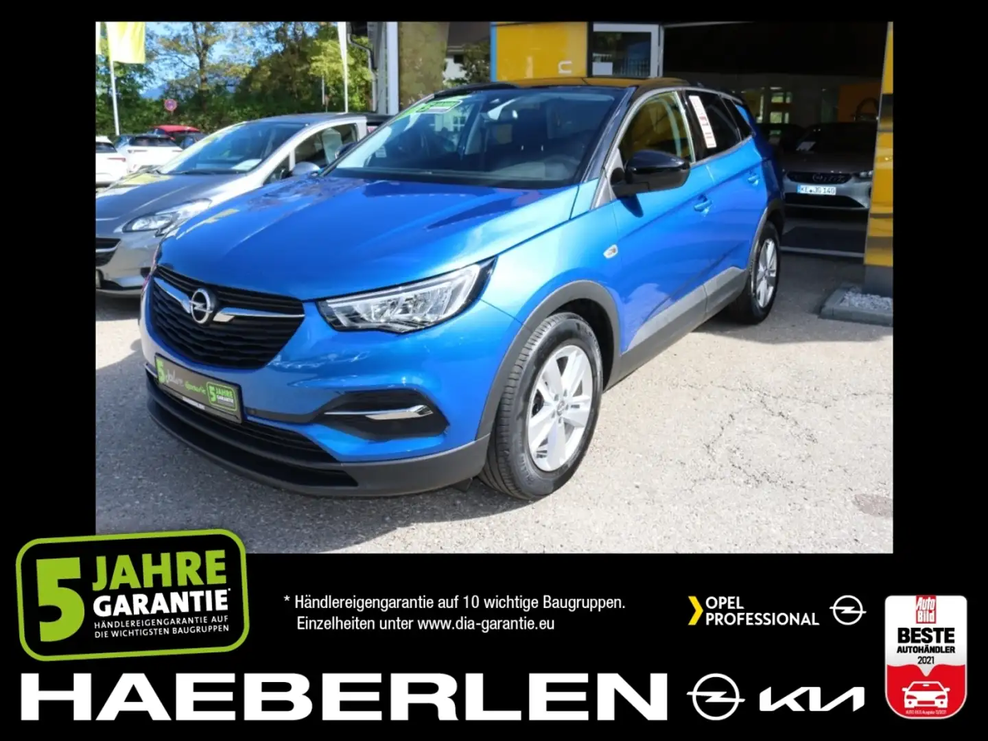Opel Grandland 1.2 Edition Kamera*Lenkrad-SitzHZG*DAB Blue - 1