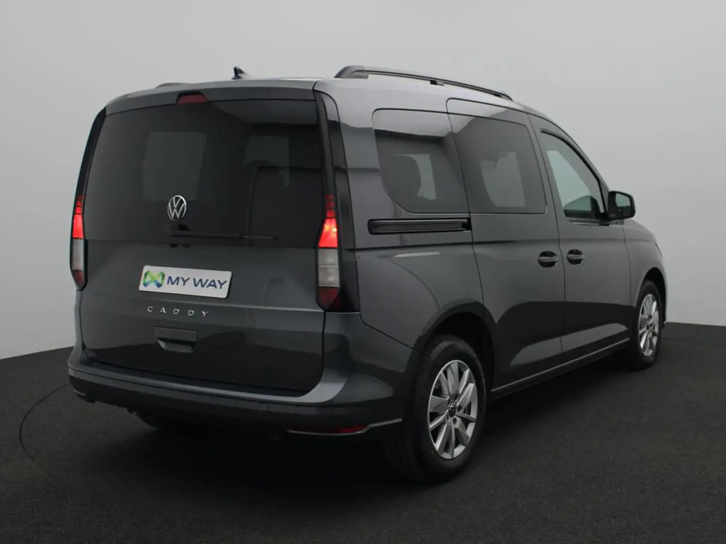Volkswagen Caddy LIFE 1.5 TSI 114 PK DSG-7 / 7PL / Camera / Cruise  Grey - 2