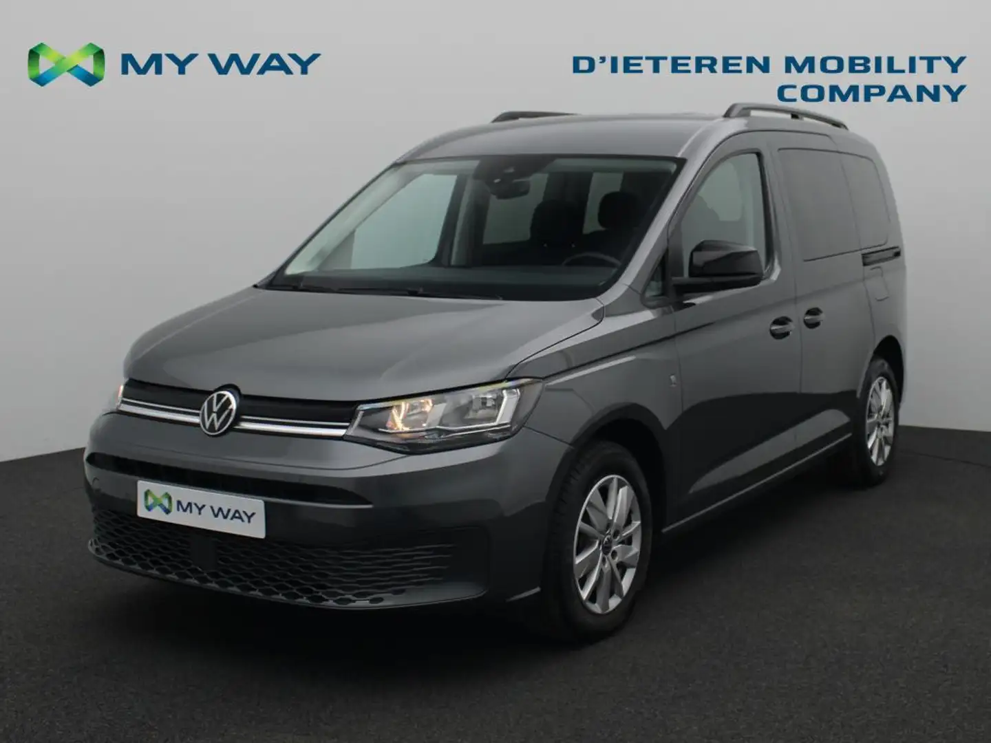 Volkswagen Caddy LIFE 1.5 TSI 114 PK DSG-7 / 7PL / Camera / Cruise  Grey - 1