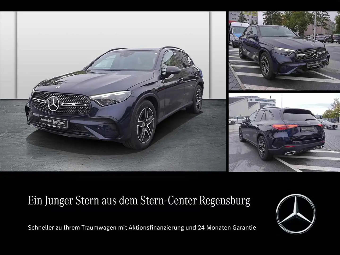 Mercedes-Benz GLC 450 d 4M AMG+DISTR.+PANO+AHK+DIGITAL LIGHT++ Blau - 1