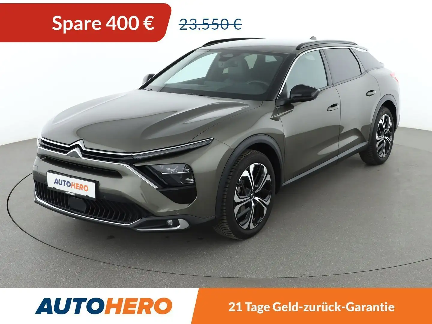 Citroen C5 X 1.2 PureTech Shine Aut.*NAVI*CAM*SHZ*LHZ*TEMPO*ALU Grün - 1