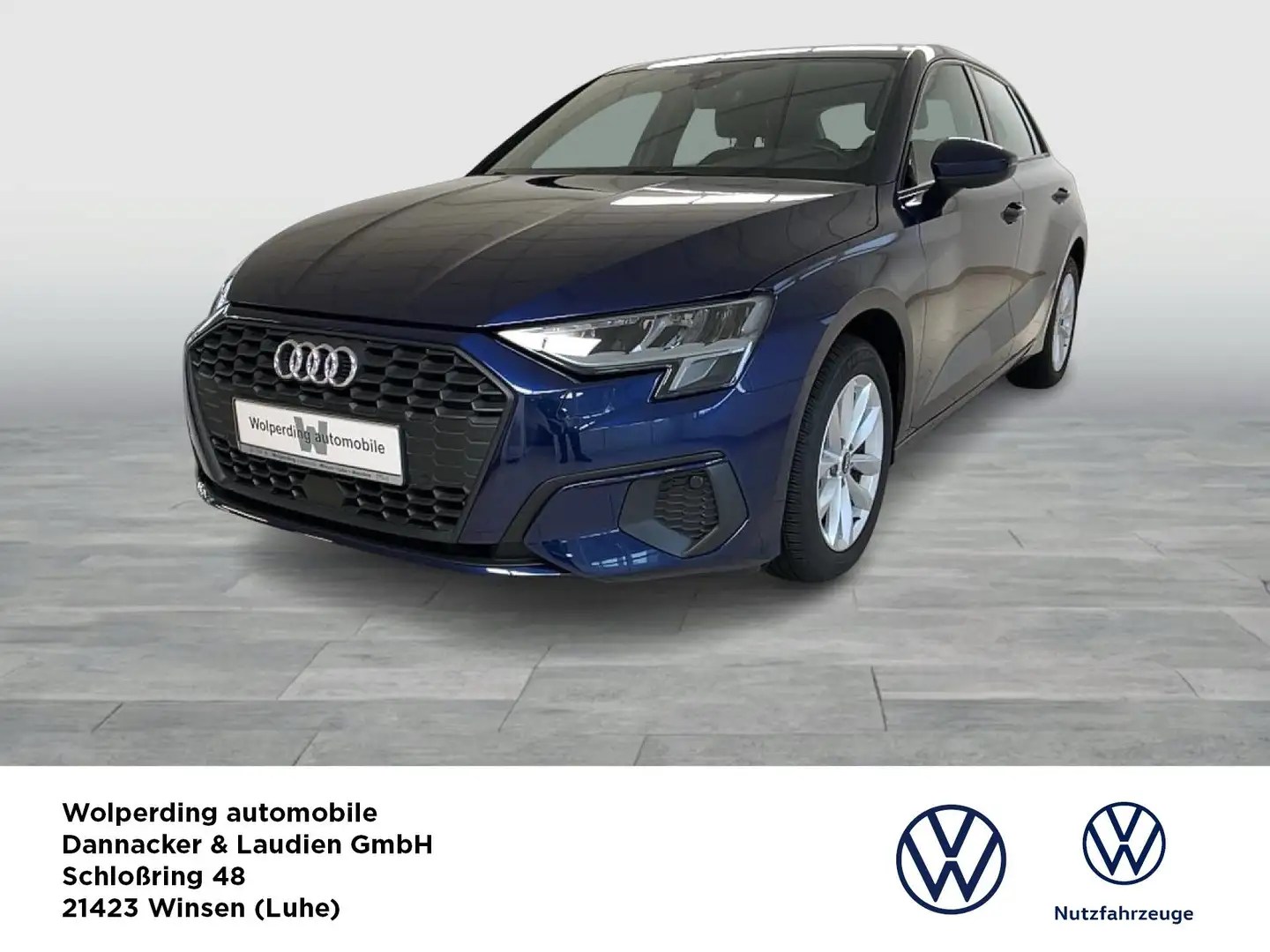 Audi A3 Sportback 30 TFSI Bluetooth LED Klima Bleu - 1