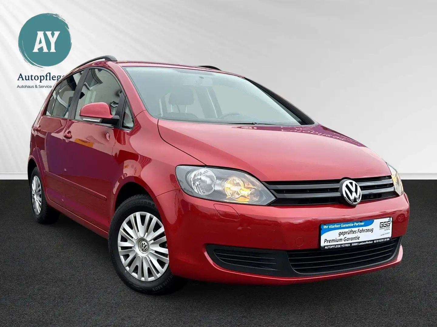 Volkswagen Golf Plus VI |1.Hand|TÜV+Service+Steuerkette NEU Rot - 1