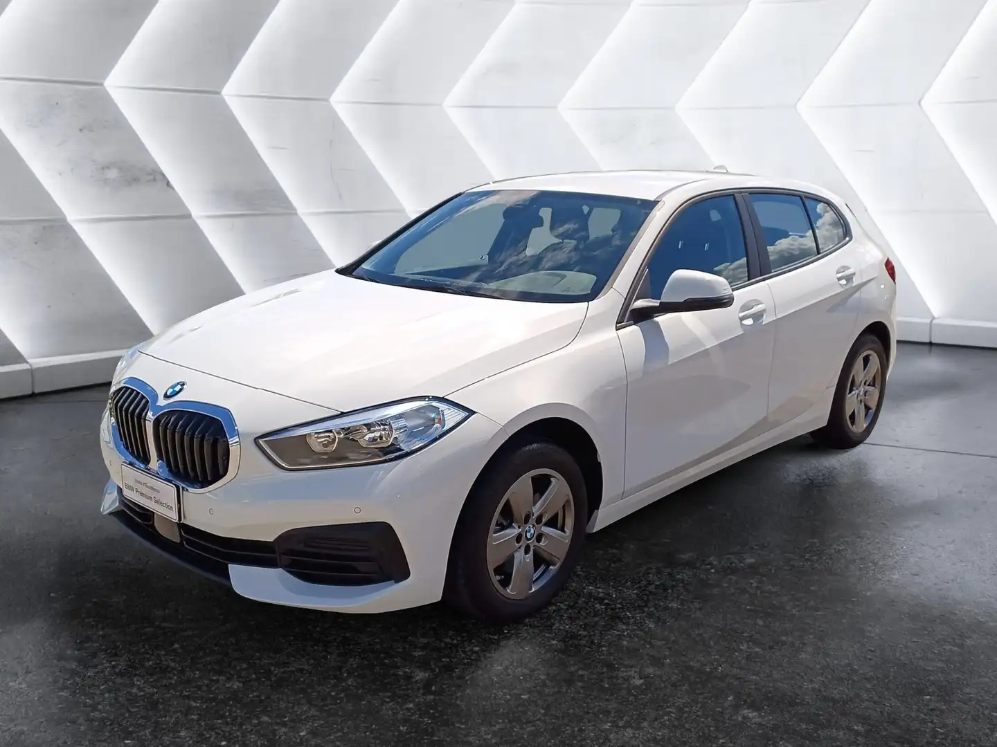 BMW 116 116d Advantage auto Weiß - 1