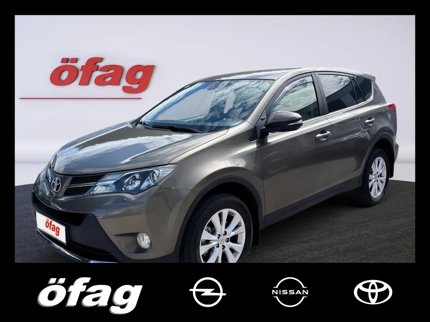 Toyota RAV 4 RAV4 2.2 D-4D 4x4 Executive LED+Navi+SHZ+2xKlima Grau - 1
