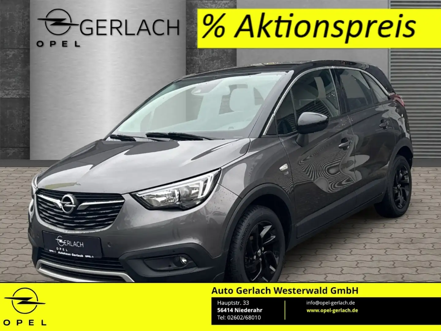 Opel Crossland 120 Jahre 1.2 Turbo EU6d Apple CarPlay Android Aut Grey - 1