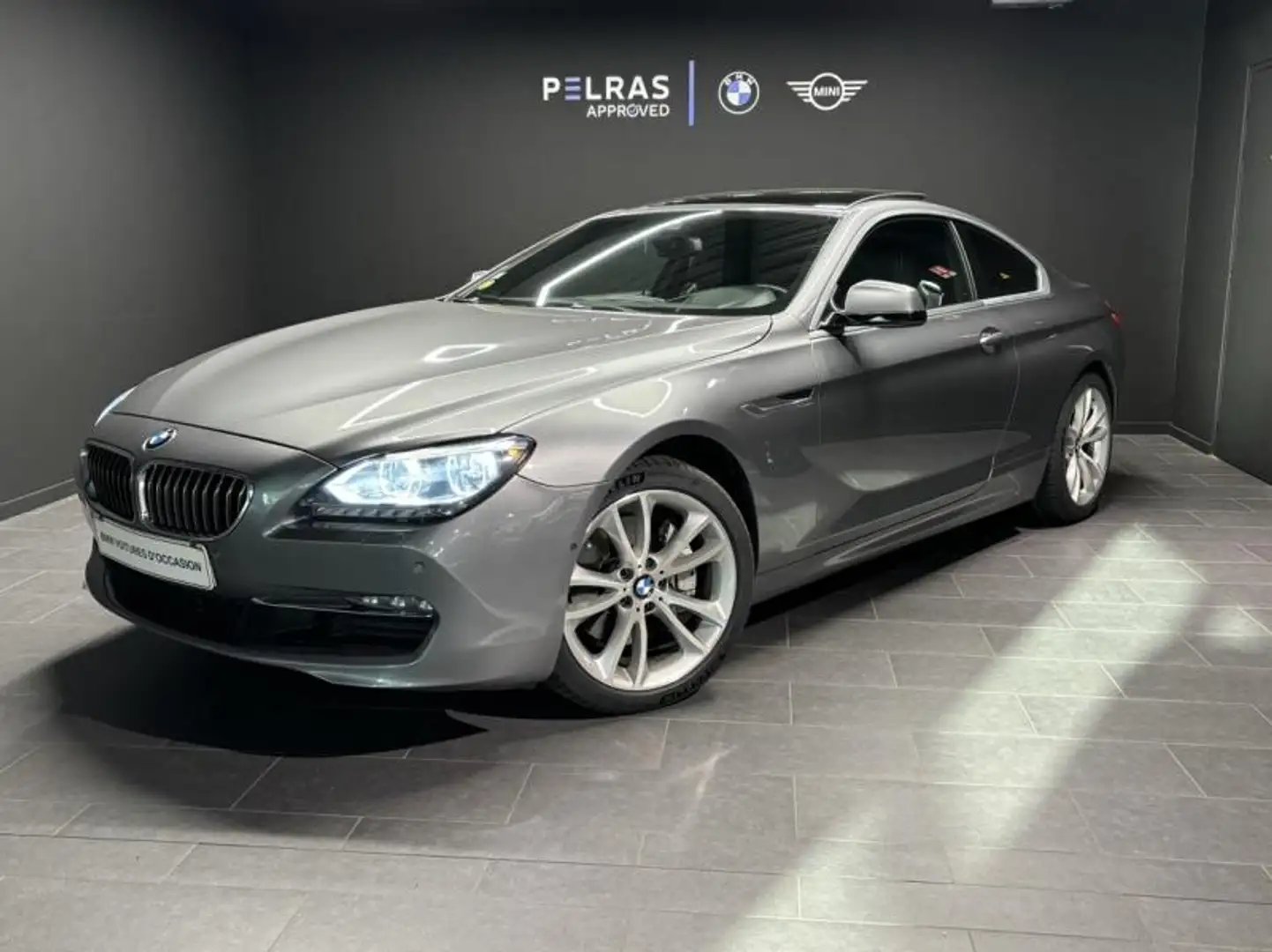 BMW 640 640dA xDrive 313ch Exclusive Grau - 1