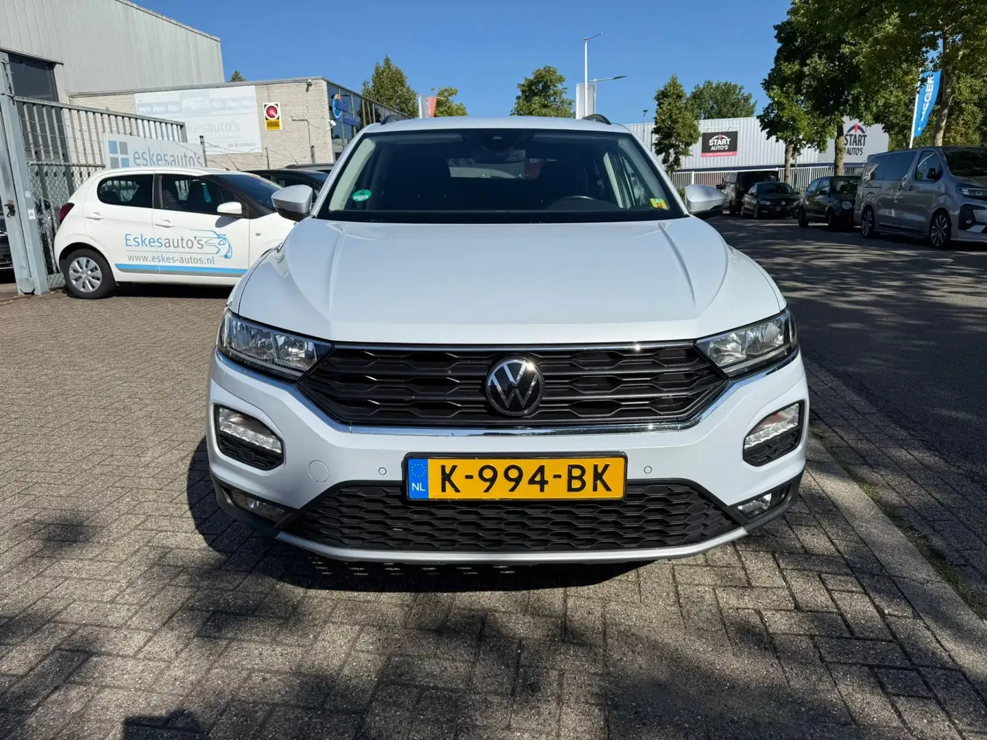 Volkswagen T-Roc 1.5 TSI Style, Automaat, Navi, Nette auto Bianco - 2