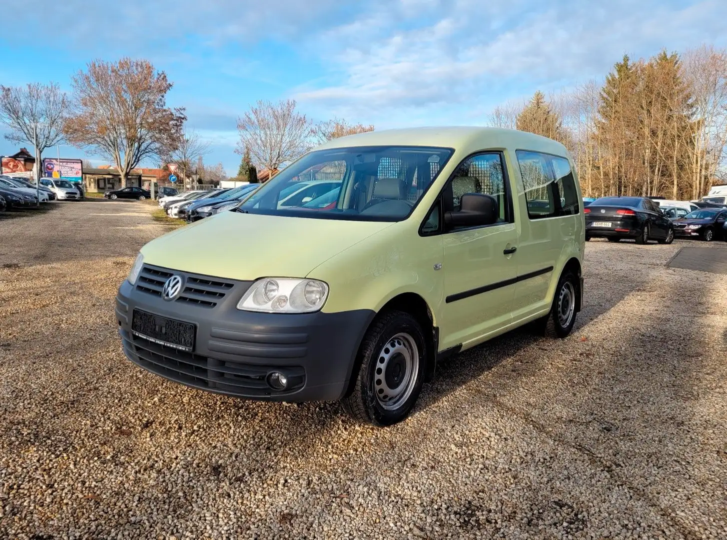 Volkswagen Caddy Kasten LKW 2.0 Eu 4*M+S*AHK*SZH*HU:01/2027 Green - 1