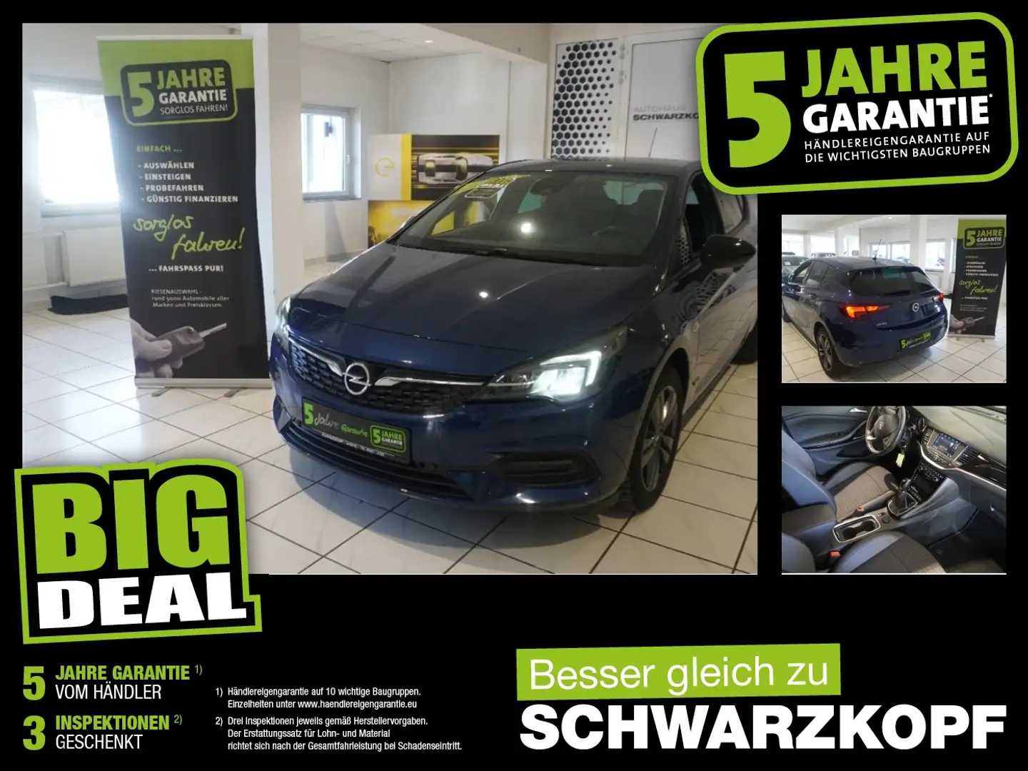 Opel Astra K 1.2T Lenkradheizung,Sitzheizung,ParkP Blau - 1