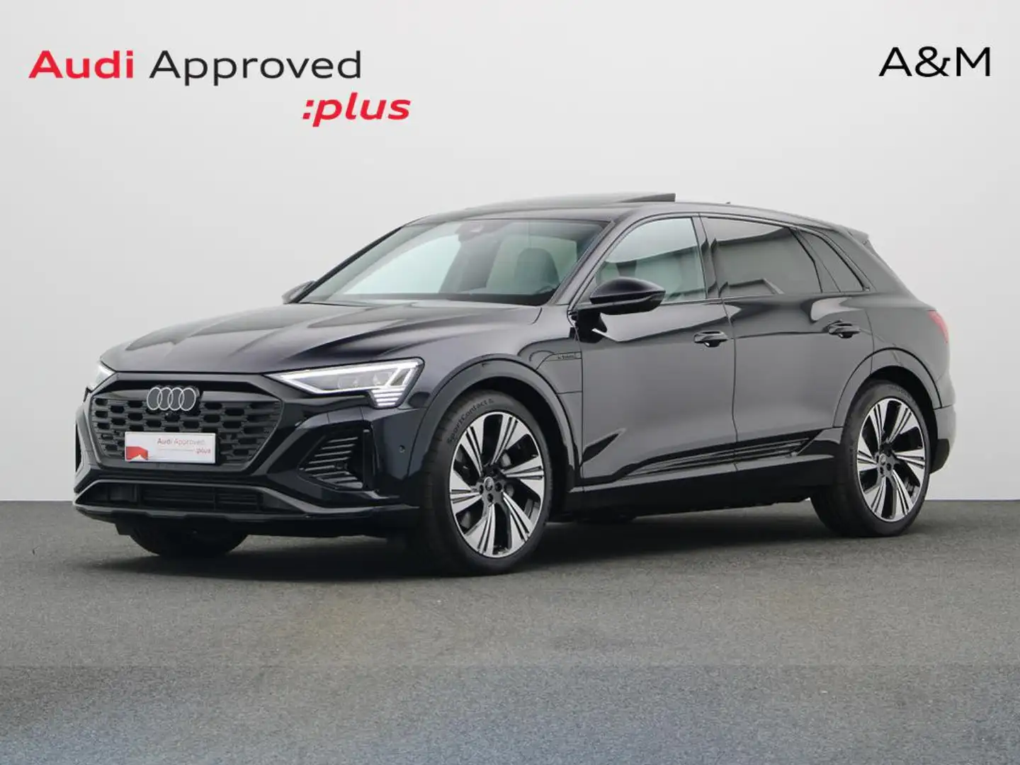 Audi Q8 e-tron EXCLUSIVE - 50 - 95 KWH - 340 PK - QUATTRO Negro - 1