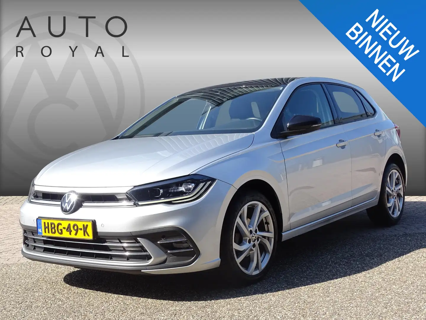Volkswagen Polo 1.0 TSI R-Line AUTOMAAT-DSG|LED KOPLAMEN IQ|LED AC Gris - 1