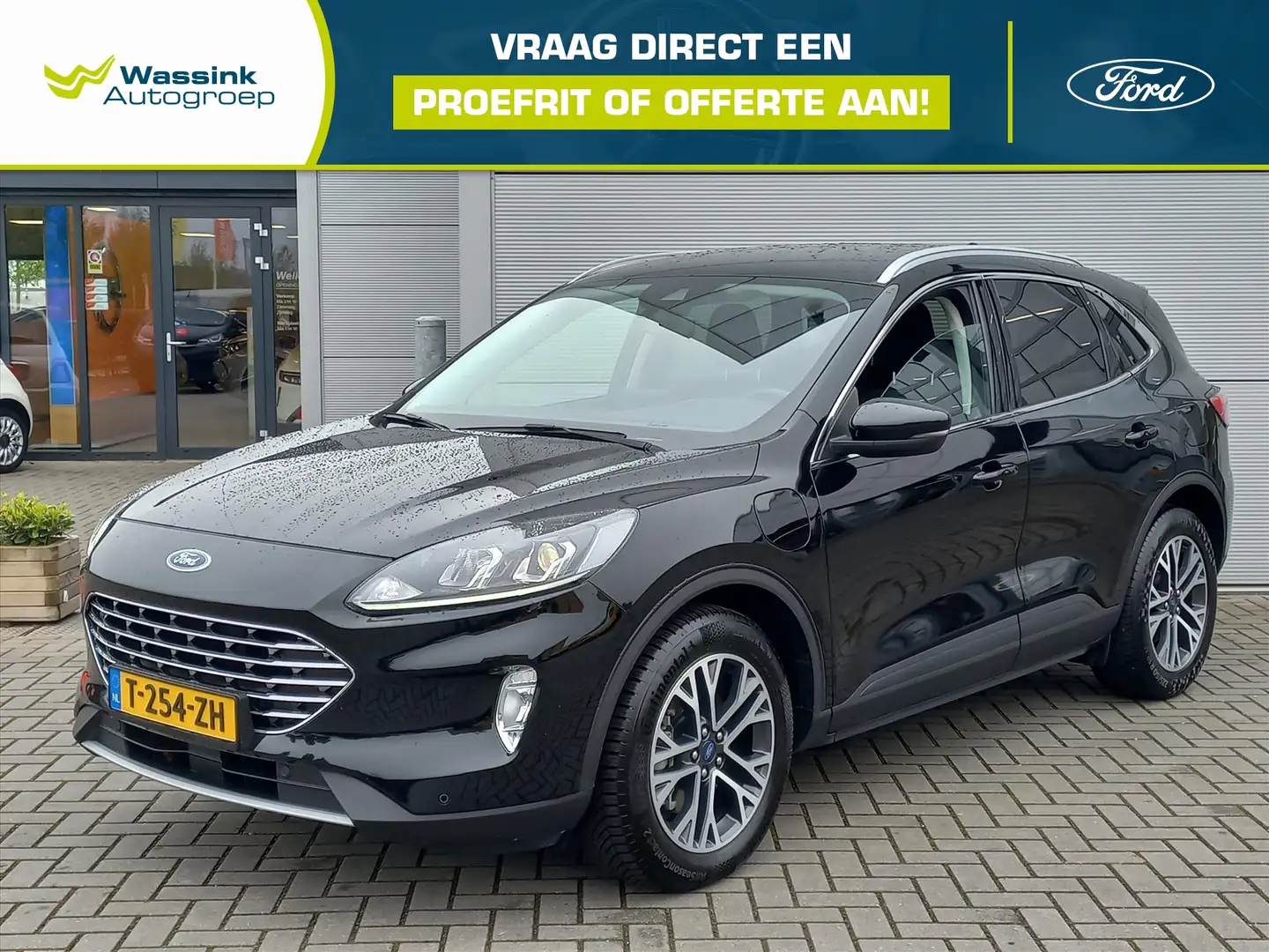 Ford Kuga Titanium 2.5 PHEV 225pk Automaat I Camera I Winter Zwart - 1