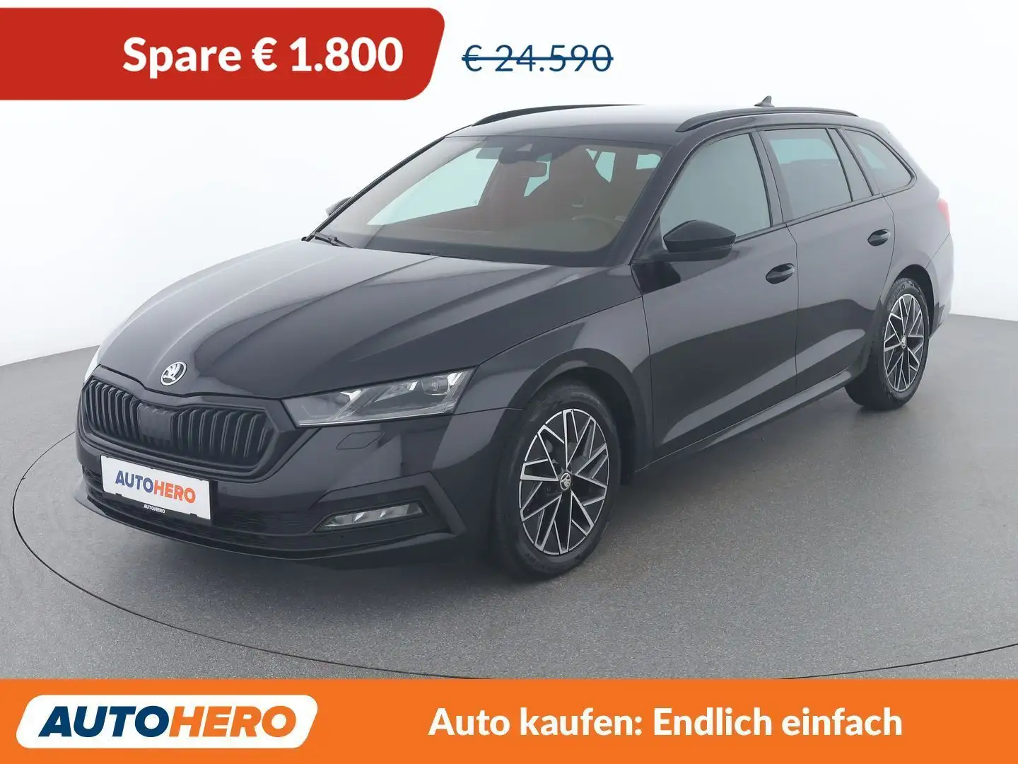 Skoda Octavia 2.0 TDI Style Schwarz - 1