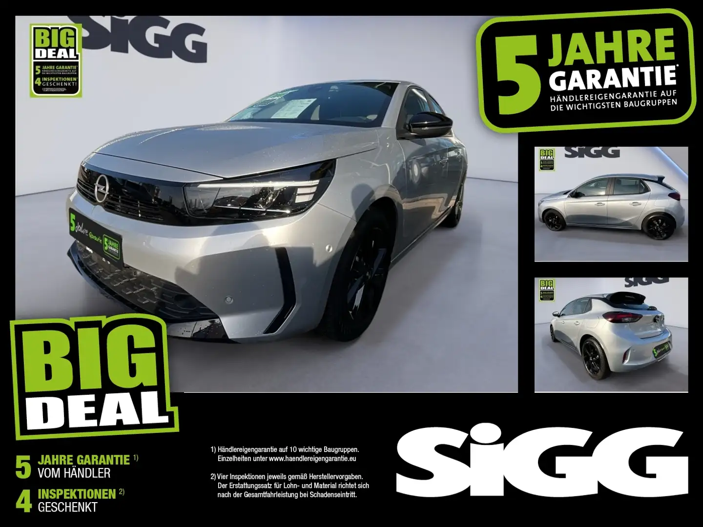 Opel Corsa F 1.2 Turbo Edition Jahreswagen! Wenig KM Gris - 1