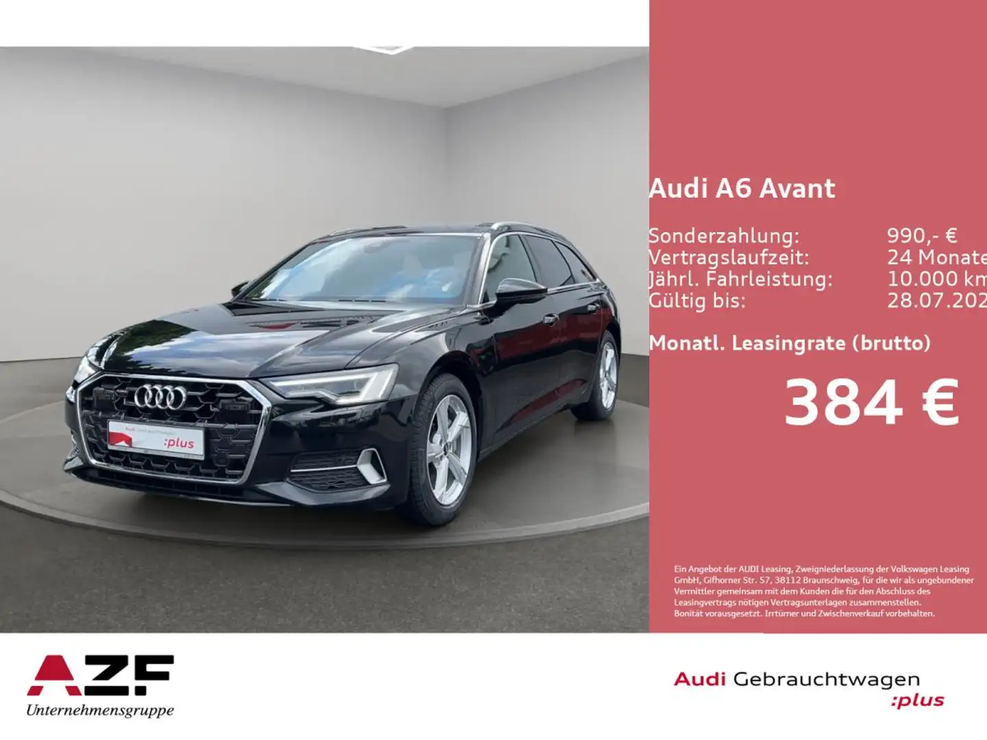 Audi A6 Avant 40 TDI qu. S-tronic AHK+NAVI+ACC+MATRIX LED+ Schwarz - 1