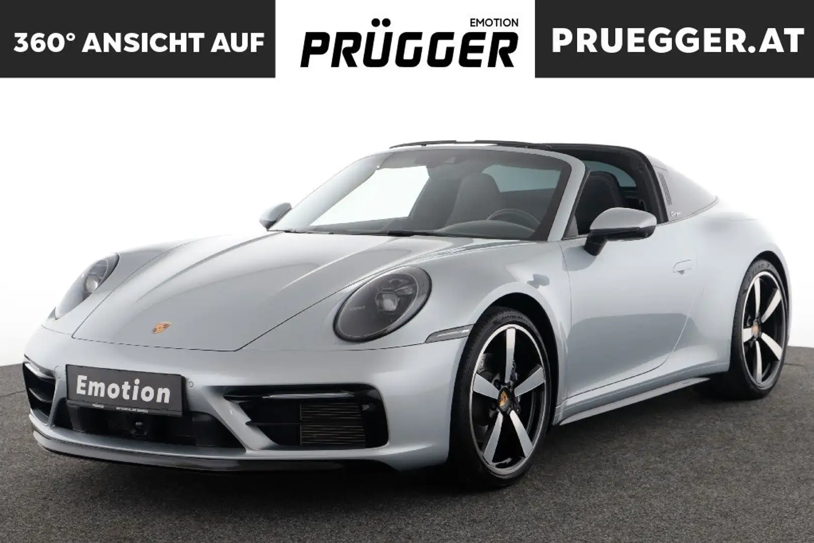 Porsche 911 992 Targa 4 SPORTDESIGN MATRIX CHRONO ABGAS Silber - 1