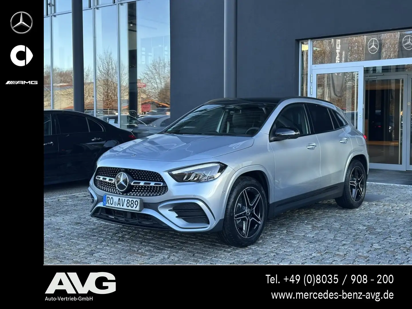 Mercedes-Benz GLA 200 GLA 200 AMG Special Edition Pano AHK LED 360° Silber - 1