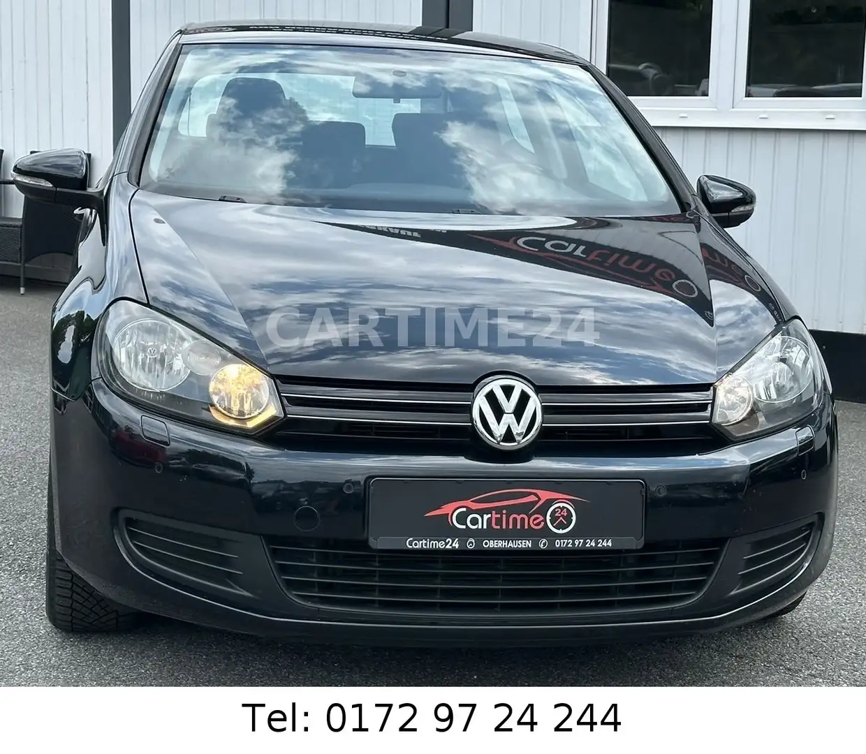 Volkswagen Golf VI 1,4 TSI Comfortline*1.HAND*SCHECKHEFT* Schwarz - 1