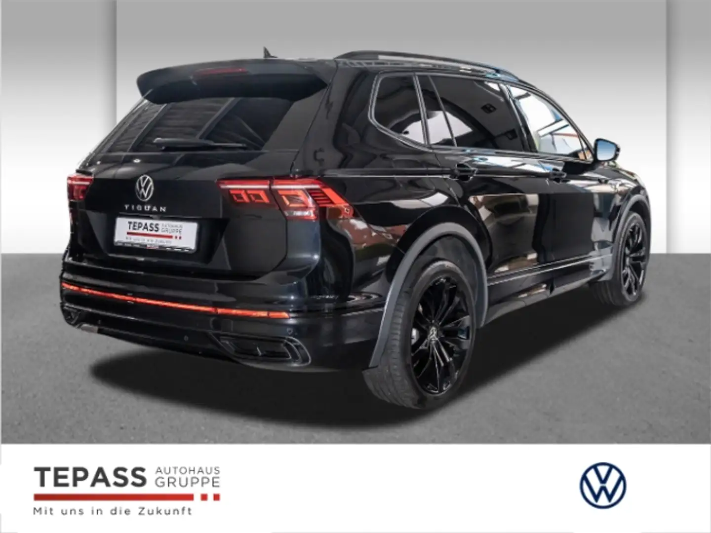 Volkswagen Tiguan Allspace 2.0 TSI R-Line NAVI STAND 7 SITZE Noir - 2