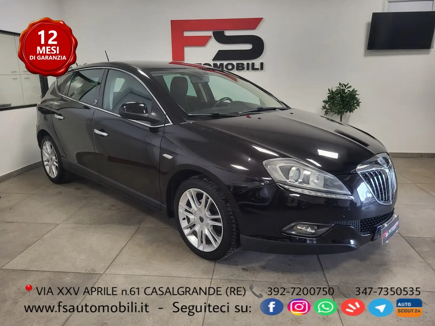 Lancia Delta 1.6 mjt Platino 120cv NEOPATENTATI Nero - 1