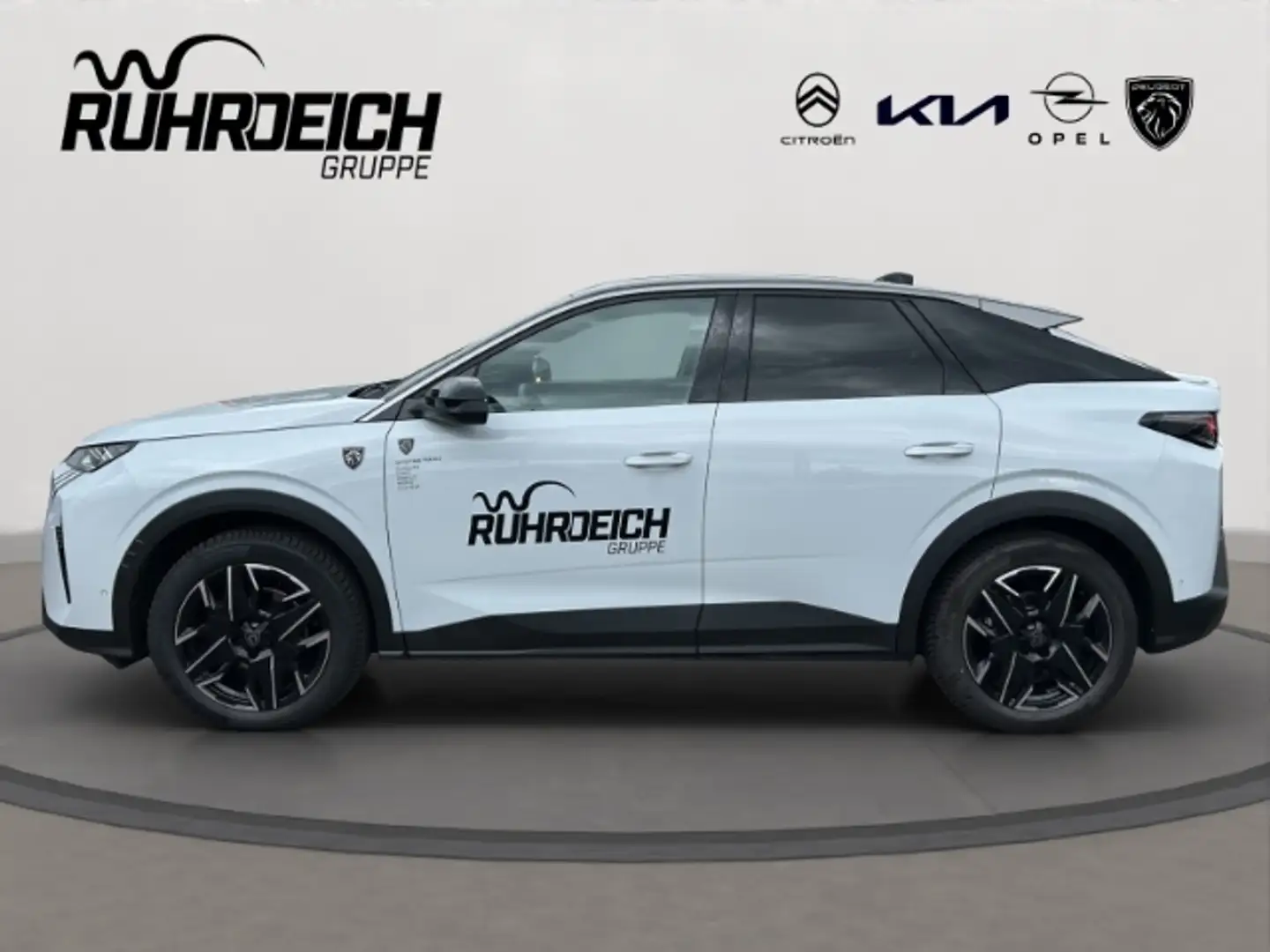 Peugeot 3008 GT HYBRID136e-DSC6 +NAV+PANO+AHK+FOCAL+ACC+360CAM+ Weiß - 2