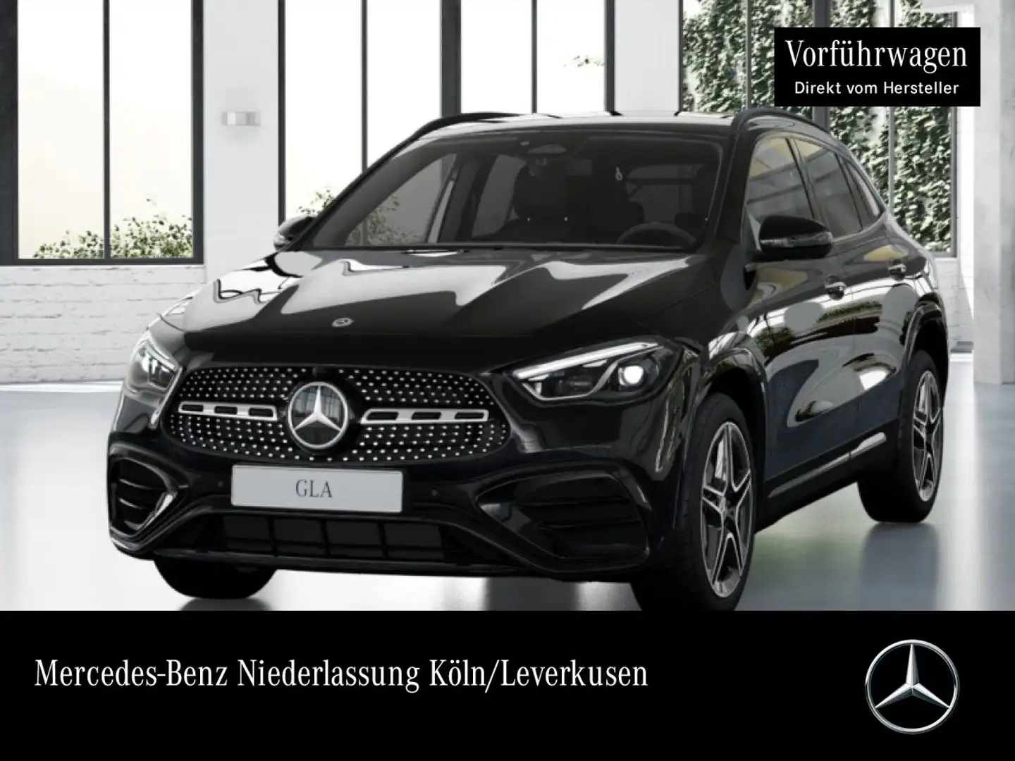 Mercedes-Benz GLA 200 AMG+NIGHT+360°+AHK+MULTIBEAM+19"+TOTW+7G Negro - 1