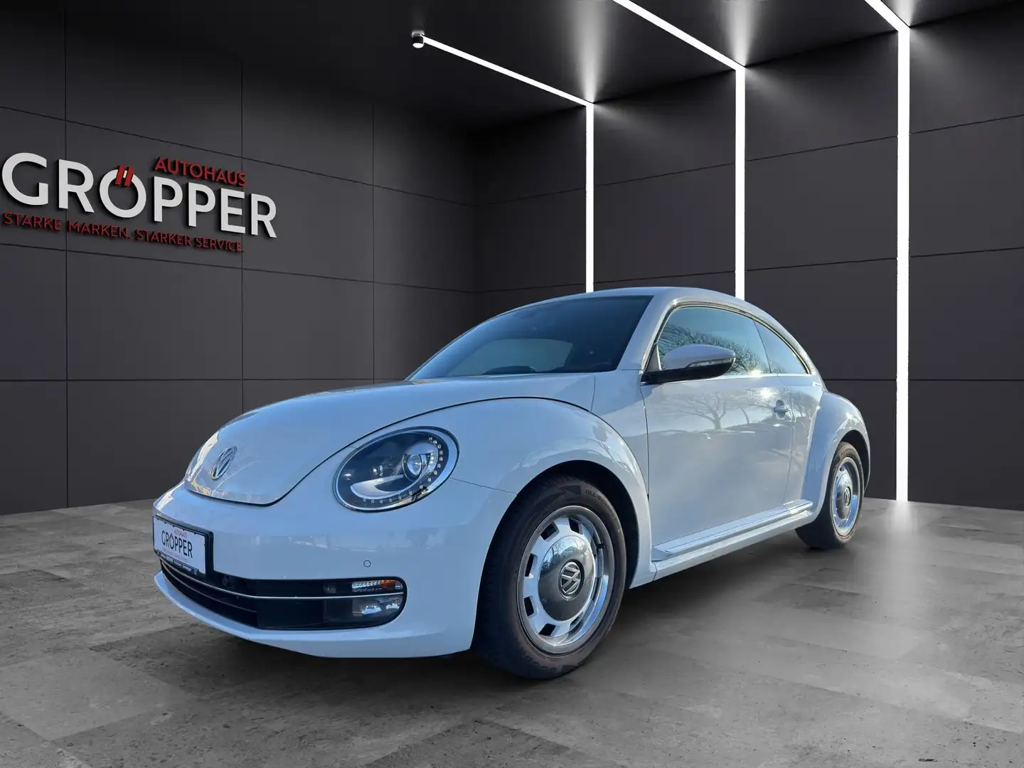 Volkswagen New Beetle Beetle 1.4 TSI Design Xenon/Tempom... Blanc - 1