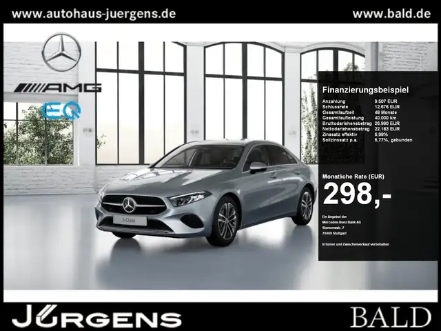 Mercedes-Benz A 200 d Limousine Progressive+Distr+Cam+LED+Navi