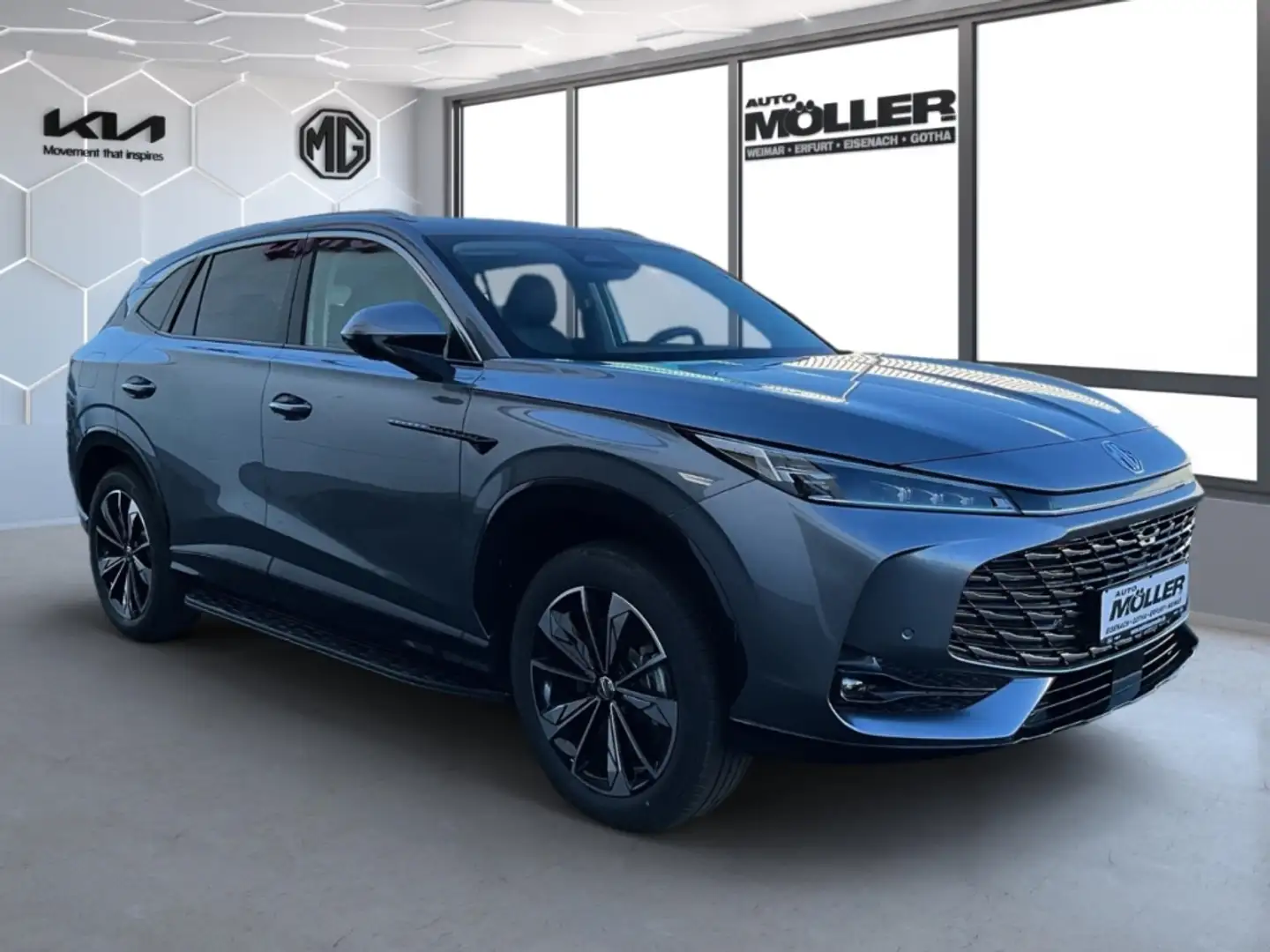 MG HS PHEV LUXURY  Navi Leder 360 Kamera LED DAB Gris - 2