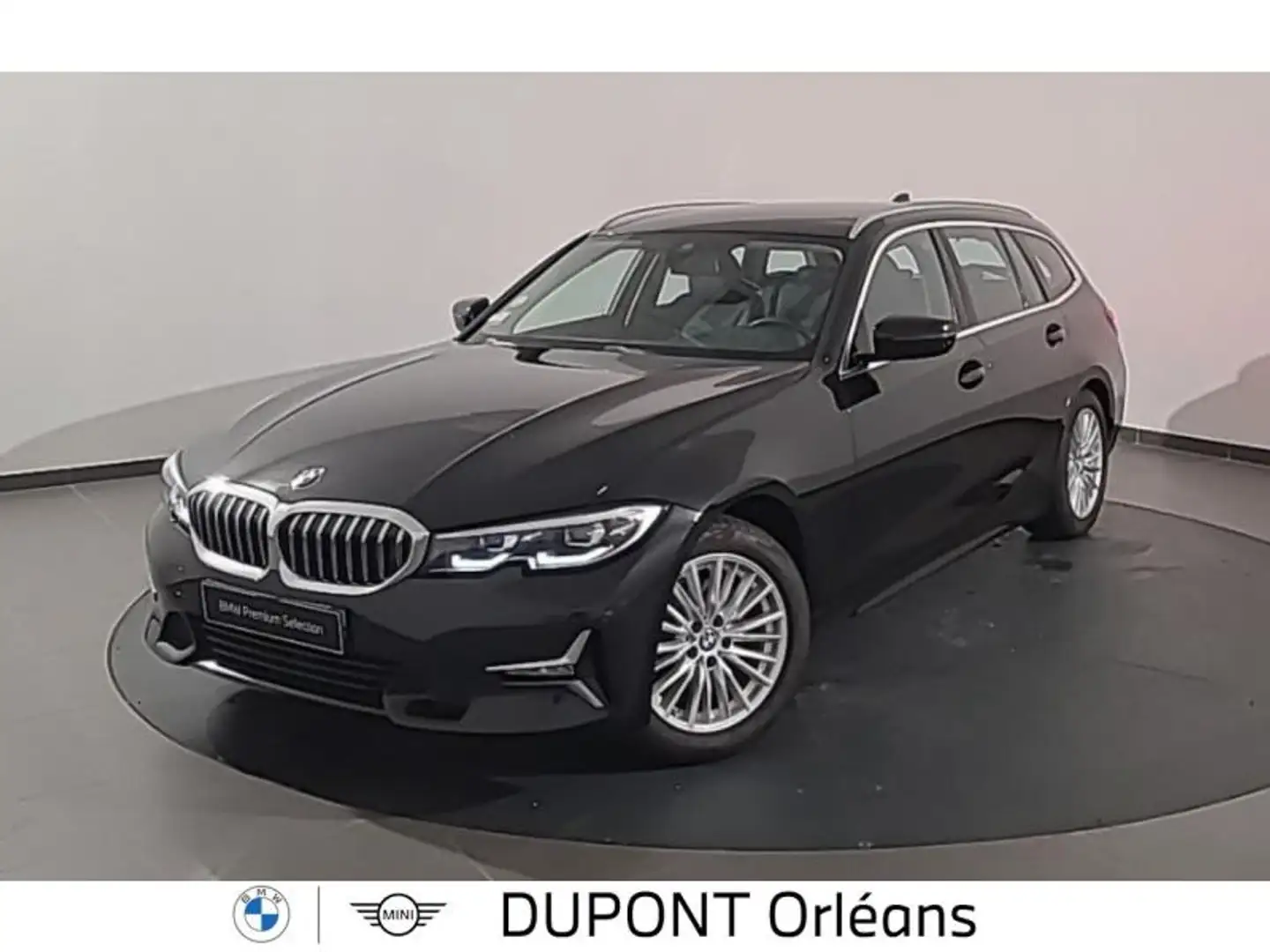 BMW 320 320dA MH 190ch Luxury Noir - 1