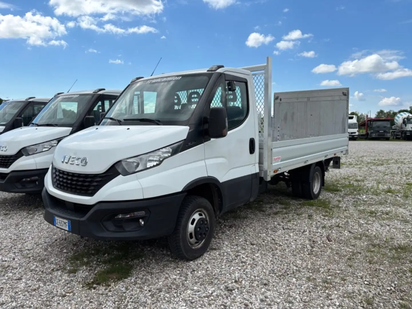 Iveco Daily 35C16 CASSONE + SPONDA Bianco - 2