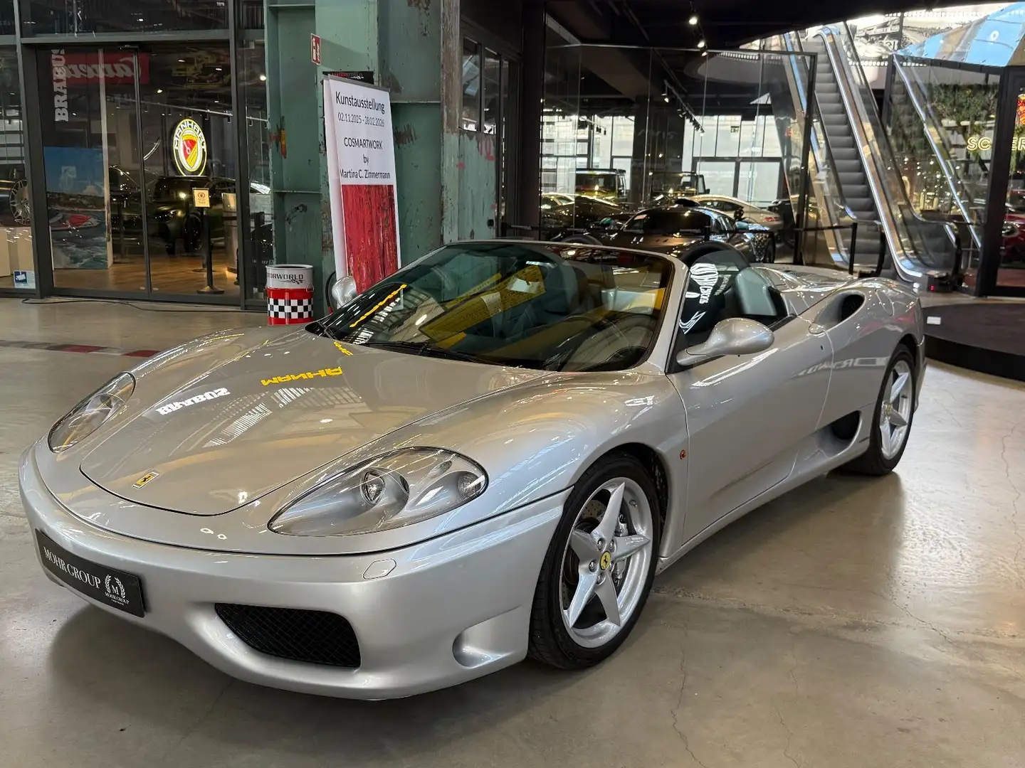 Ferrari 360 Spider / dt. Fahrzeug / Schaltgetriebe Silber - 2