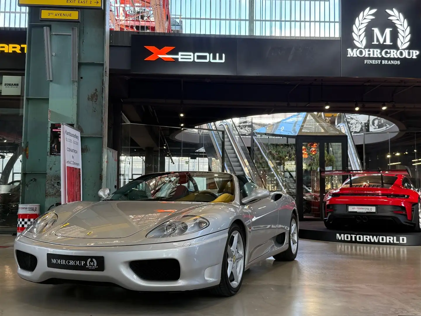 Ferrari 360 Spider / dt. Fahrzeug / Schaltgetriebe Silber - 1