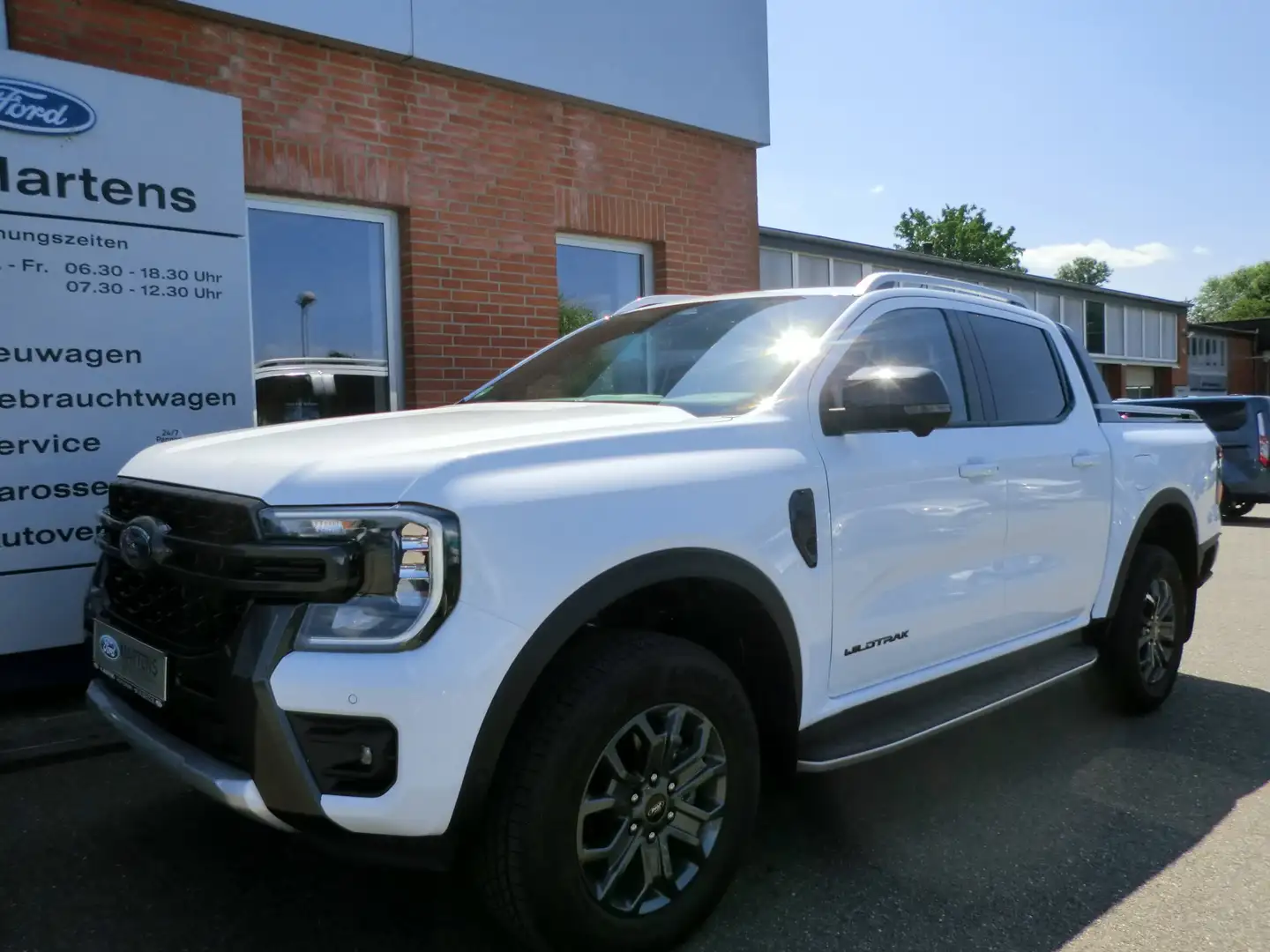 Ford Ranger Wildtrak e-4WD Doppelkabine Weiß - 1
