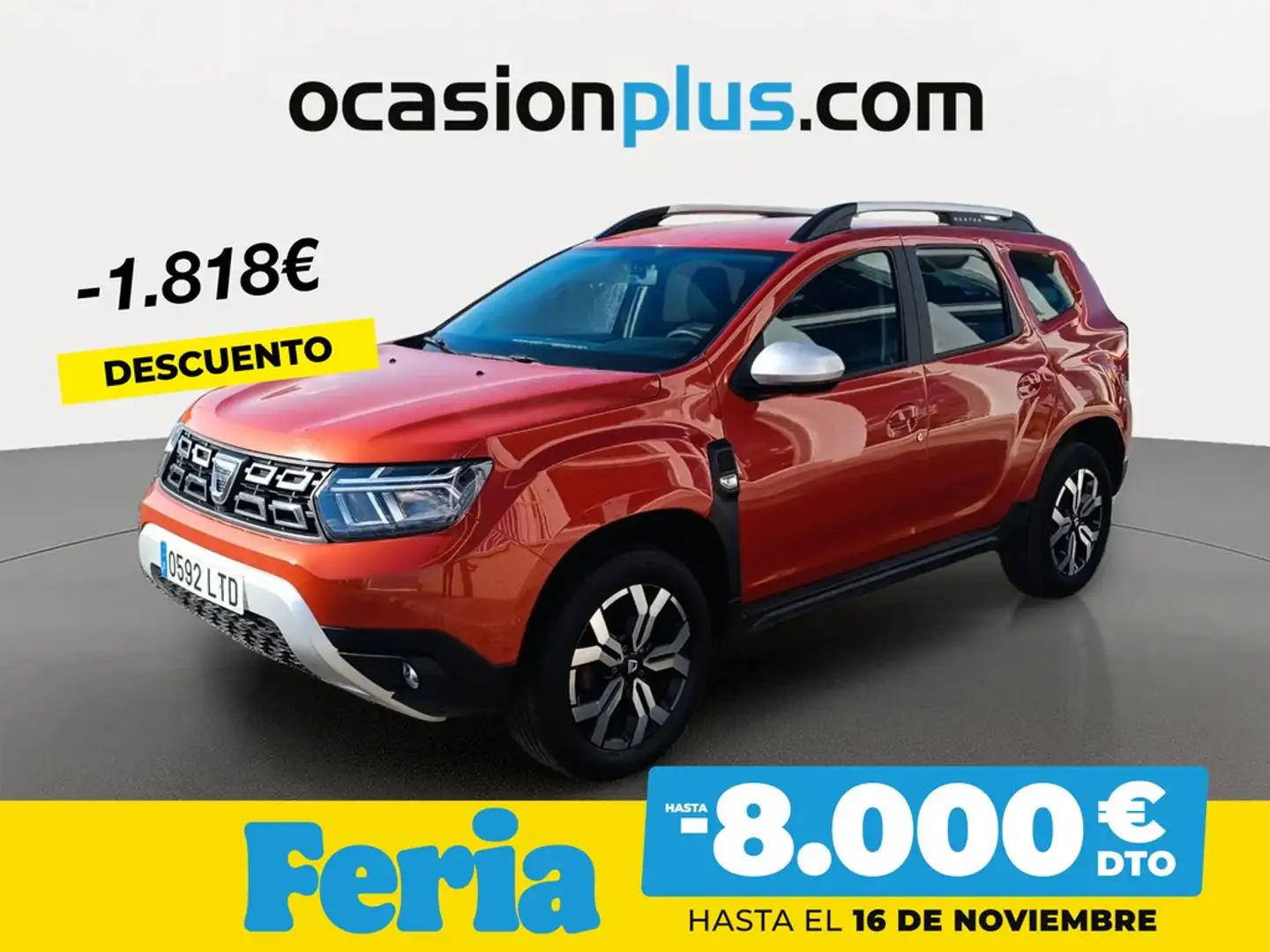 Dacia Duster 1.5 Blue dCi Prestige 4x2 85kW Oranje - 1