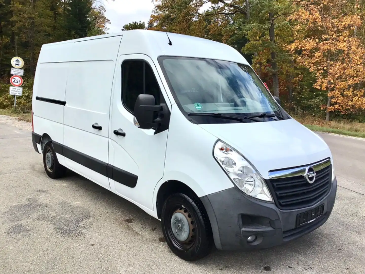 Opel Movano B 2.3 CDTi Kasten/Kombi HKa. L2H2 3,5t.Gepfl.Zstd! Weiß - 1