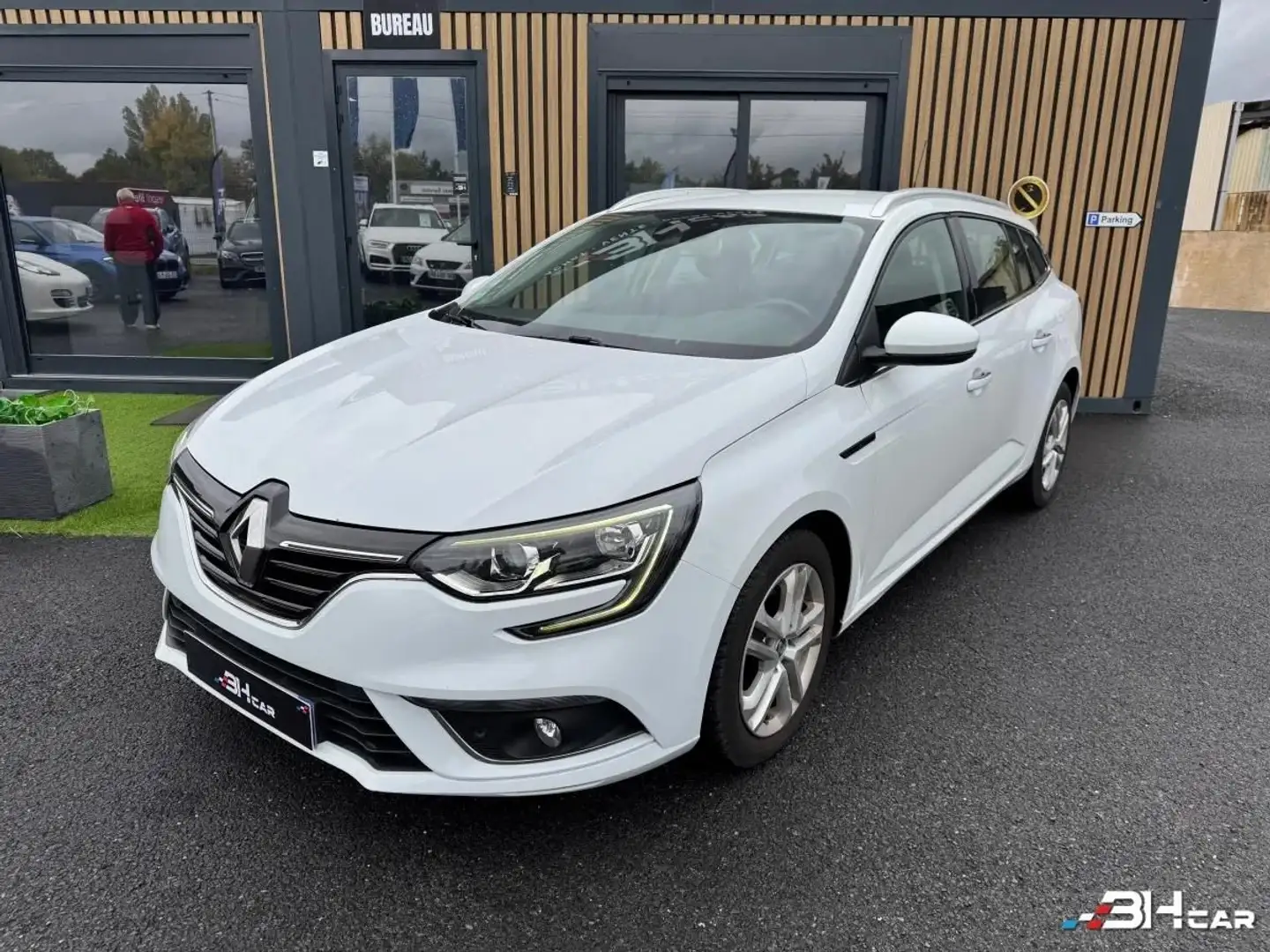 Renault Megane ESTATE 1.5 BLUEDCI 115ch BUSINESS Carplay Blanc - 2