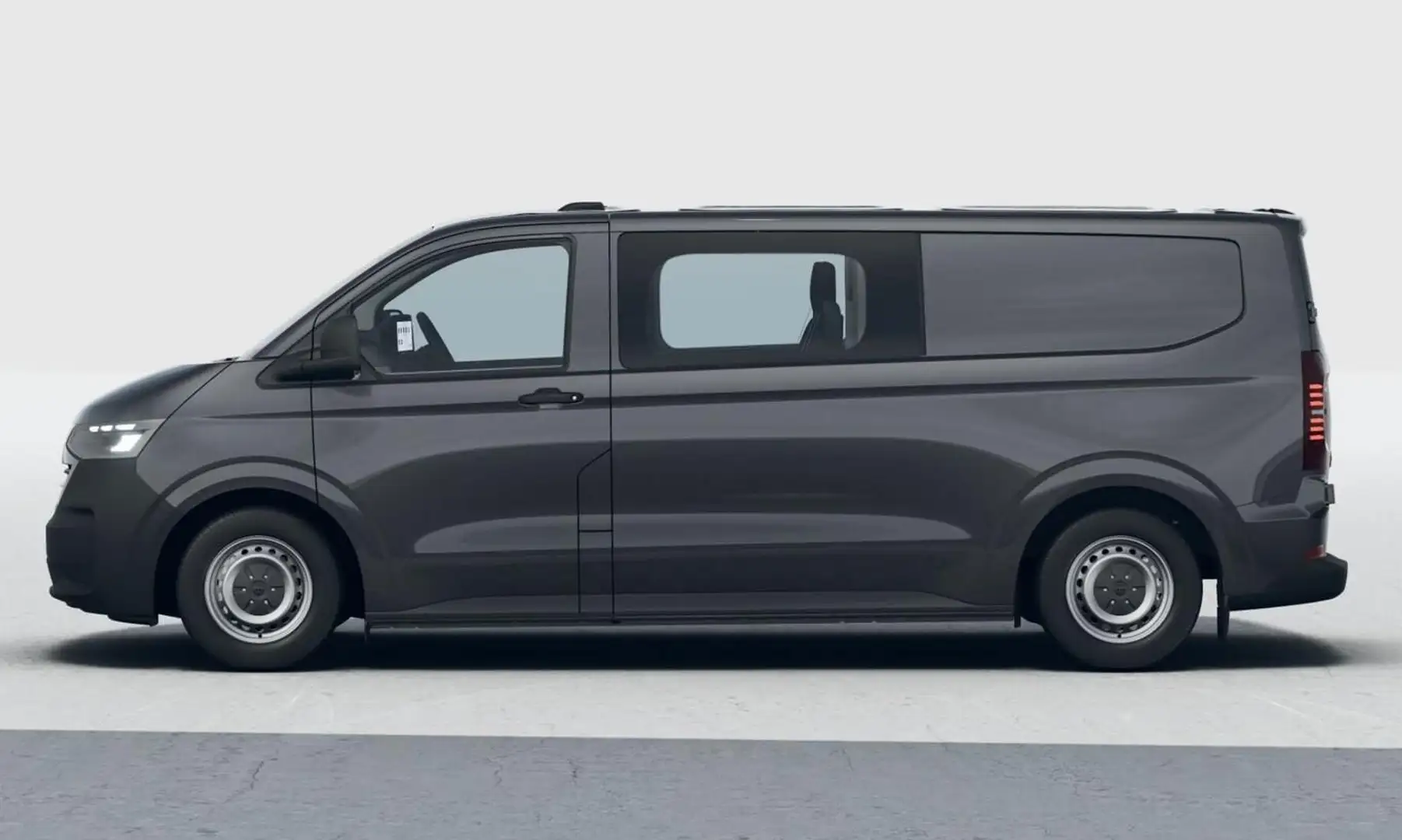 Volkswagen T7 Kastenwagen Kastenwagen Plus TDI 150 L2 Klima LED 6-S SHZ 1... Grau - 2