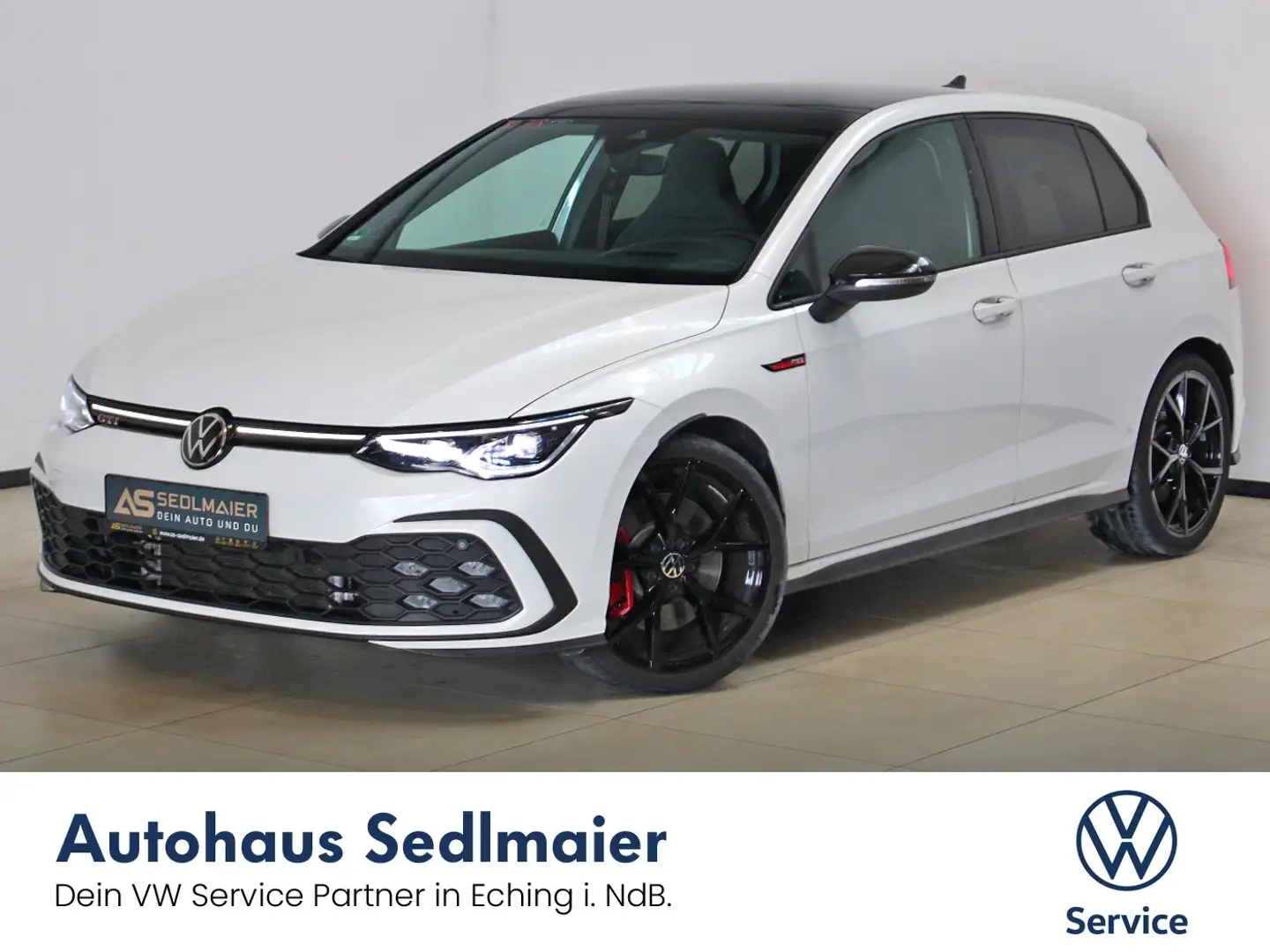 Volkswagen Golf VIII 2.0 TSI GTI SOUND|Schiebdach|MATRX|HuD Weiß - 2