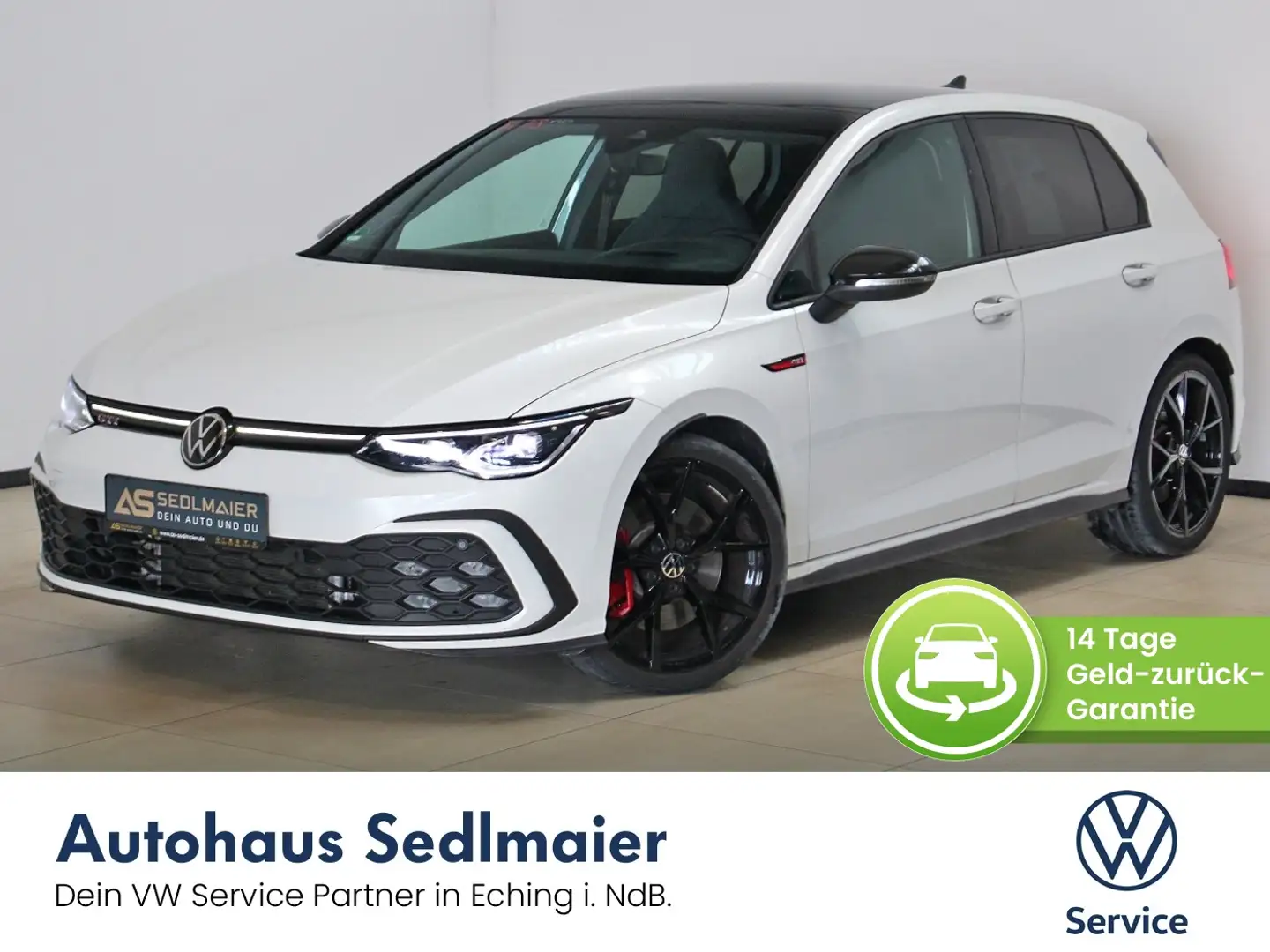 Volkswagen Golf VIII 2.0 TSI GTI SOUND|Schiebdach|MATRX|HuD Weiß - 1