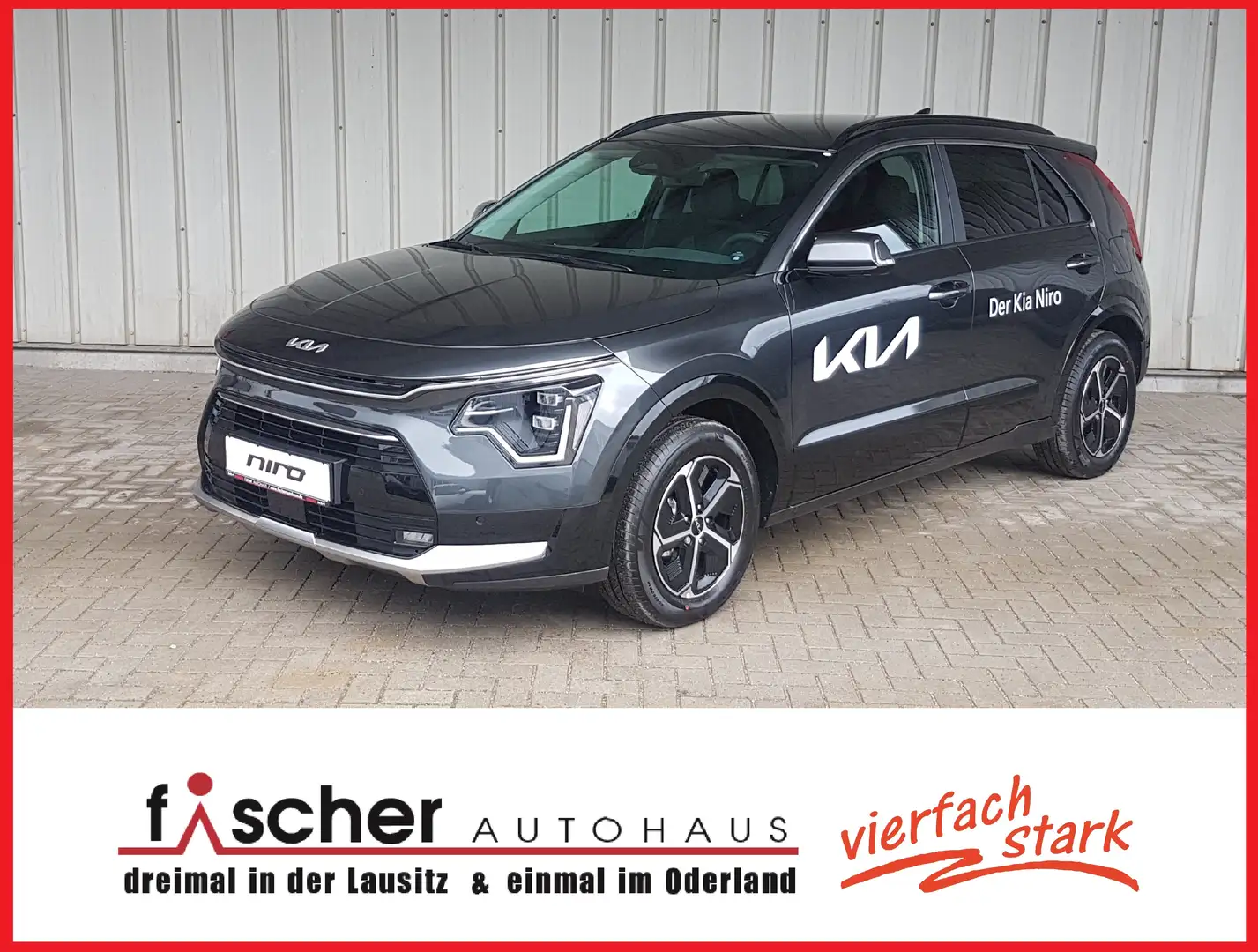 Kia Niro 1.6 HEV 129 DCT VISION KOM STY + WFSp. Grau - 1