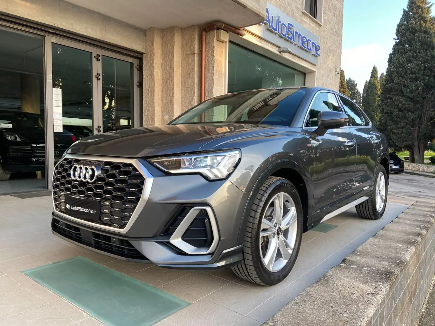 Audi Q3 SPB Sportback 35 TDI S tronic S line Grigio - 1