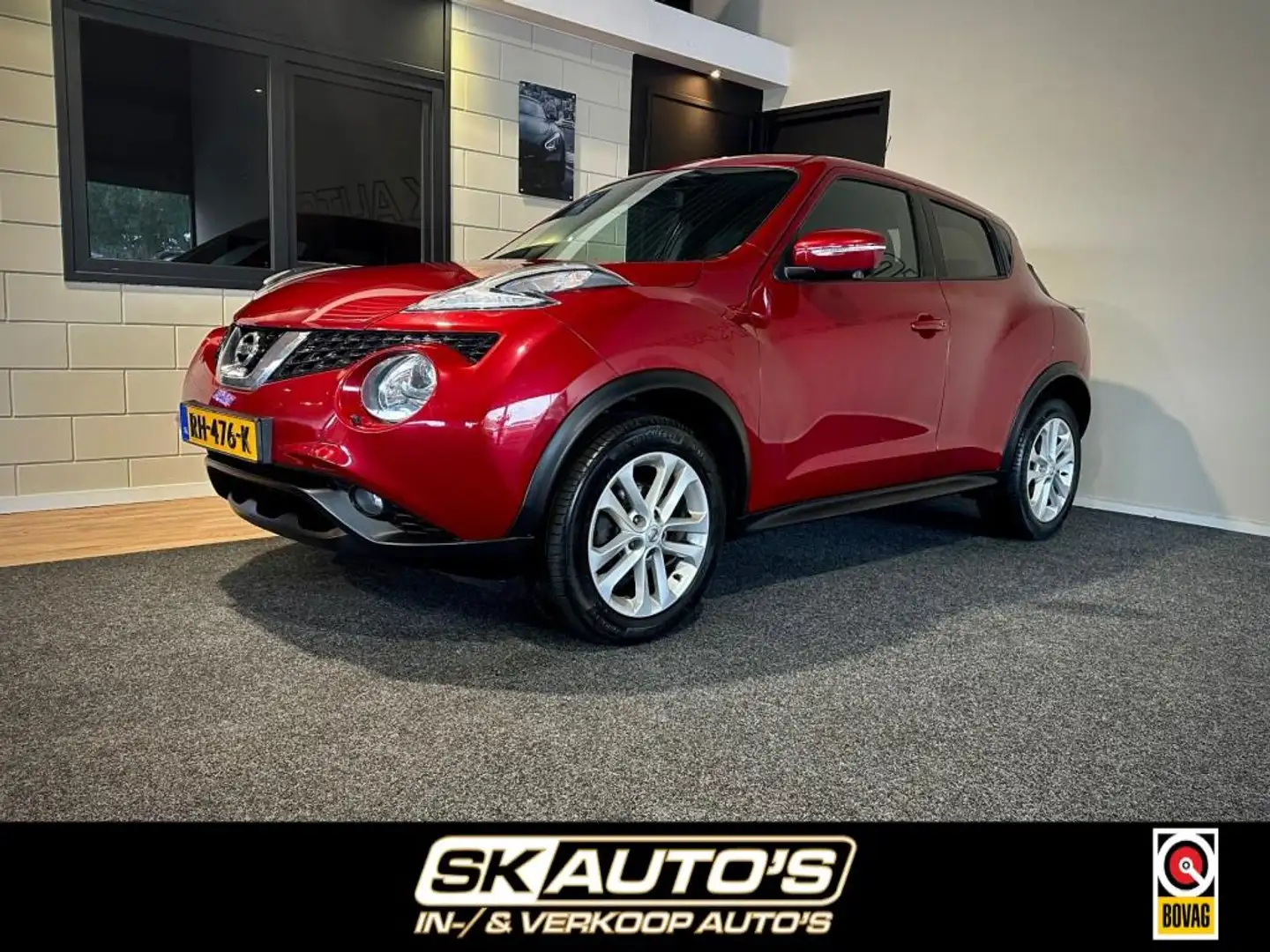 Nissan Juke 1.2 DIG-T S/S N-CON. RIJKLAAR l KEYLESS l 360* CAM Rot - 1