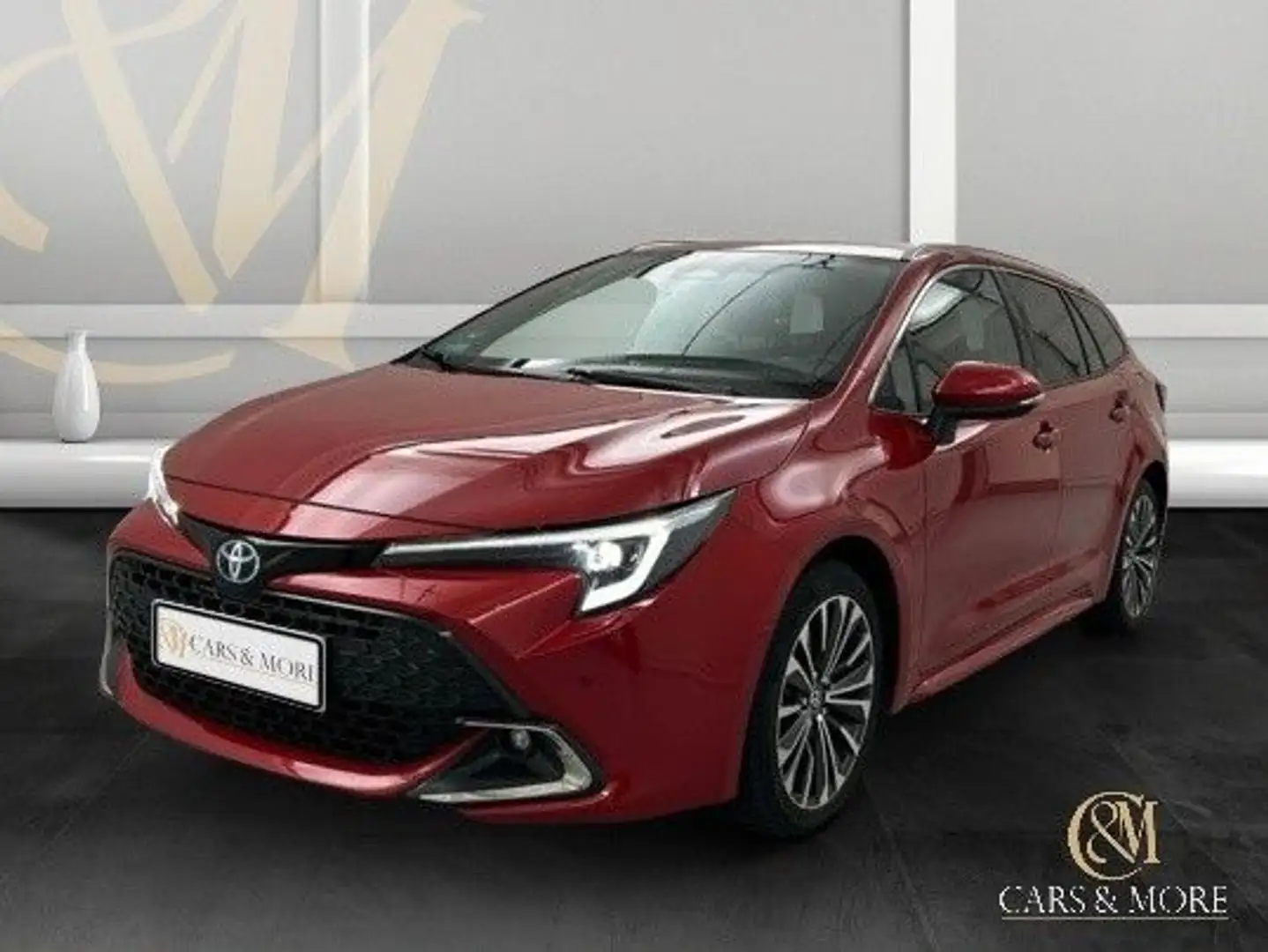 Toyota Corolla 1,8 Hybrid Team D Sport T.leder LED RFK Rot - 1