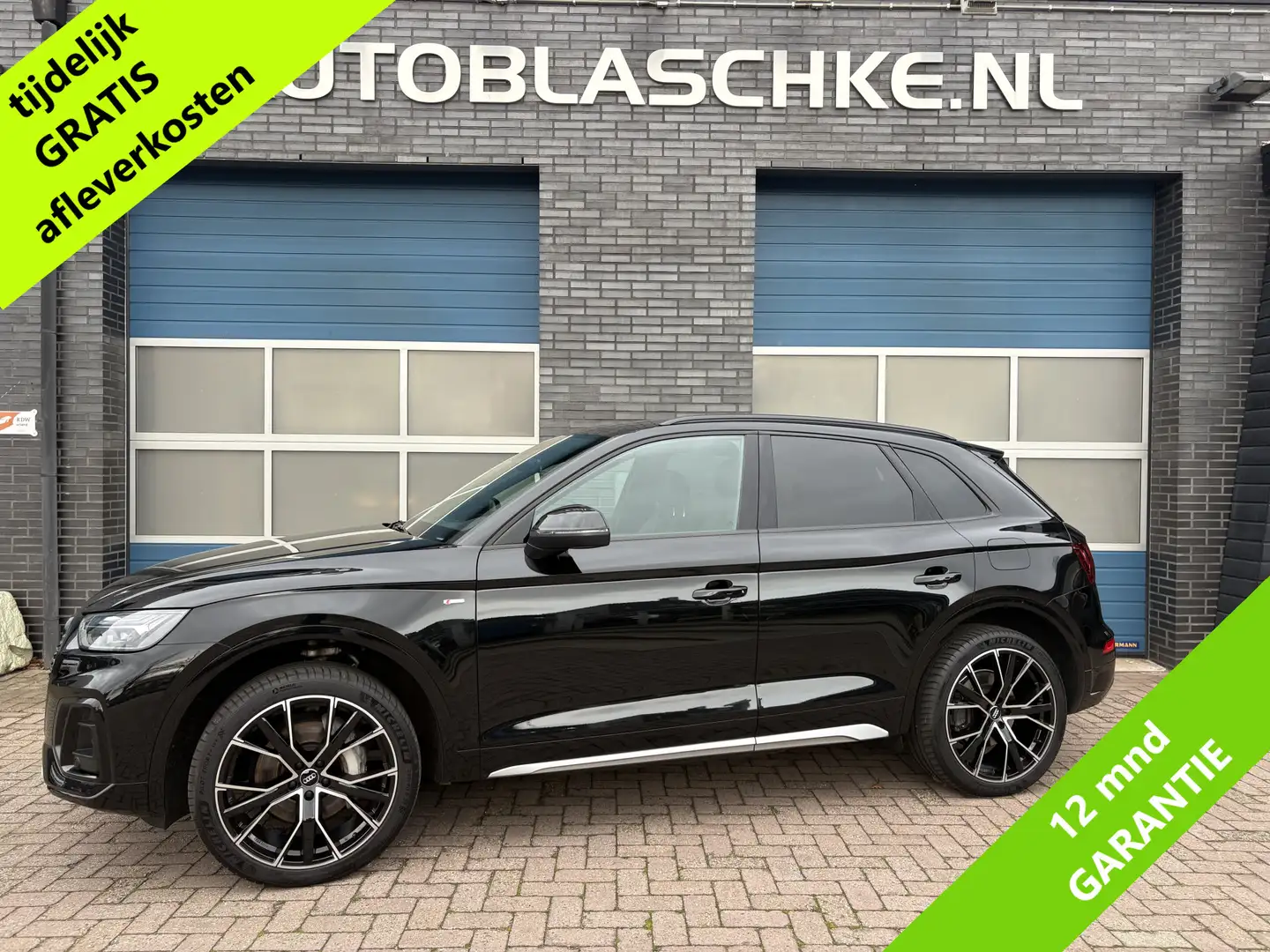 Audi Q5 55 TFSI e S edition, 21 inch, navi, elek. trekhaak Zwart - 1